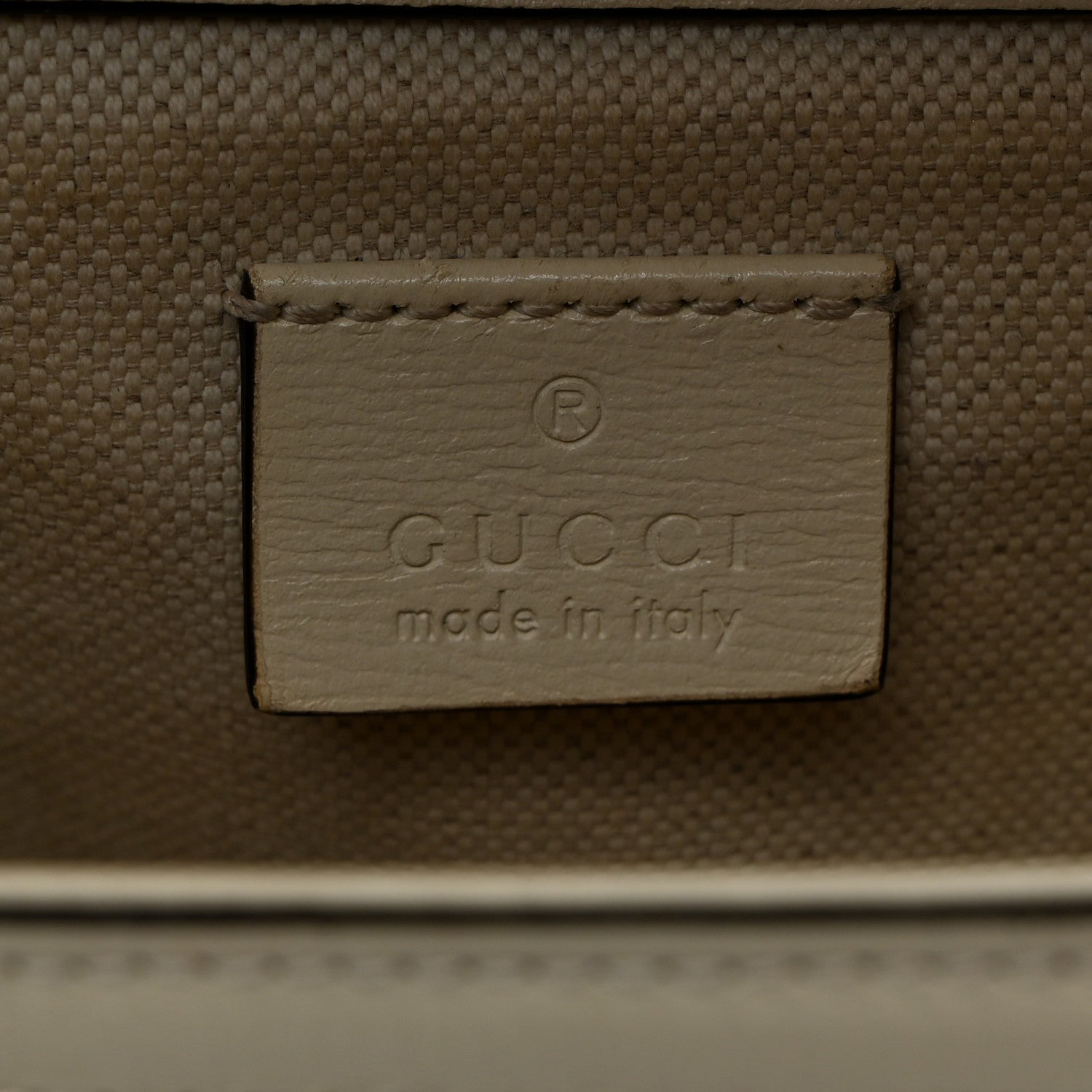 Gucci GG Supreme Monogram Web Mini Horsebit 1955 Shoulder Bag Beige Mystic White 6 of 11