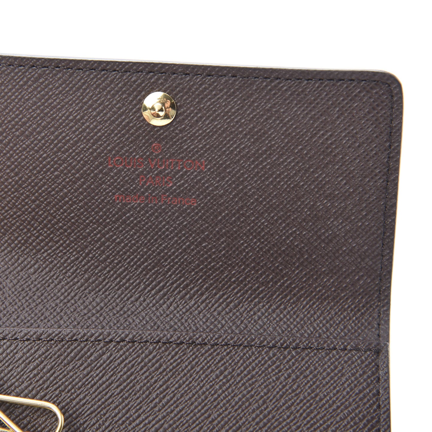 Damier Ebene Multicles 6 Key Holder