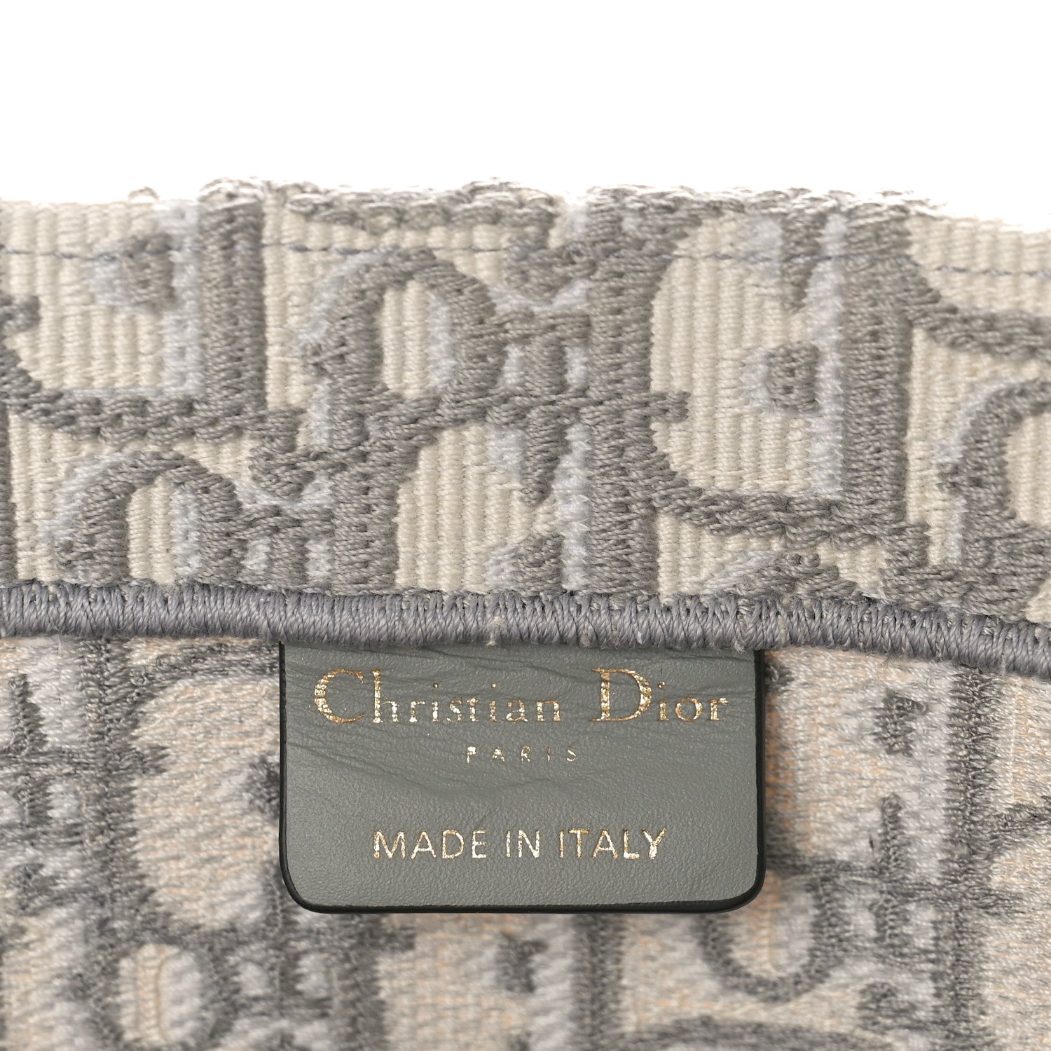 Christian Dior Oblique Large Book Tote Grey 6 of 8
