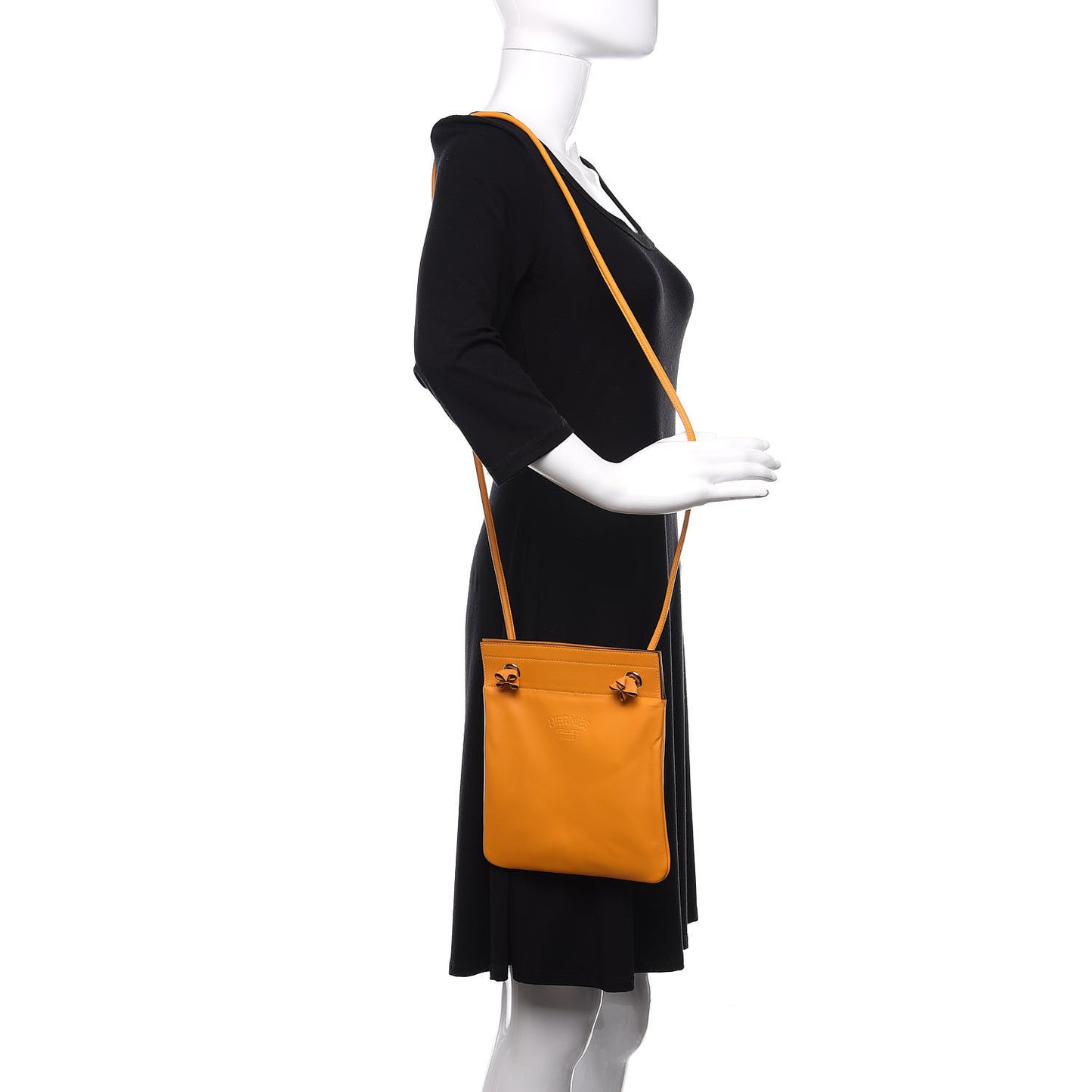 Milo Lambskin Swift Mini Aline Jaune D'Or