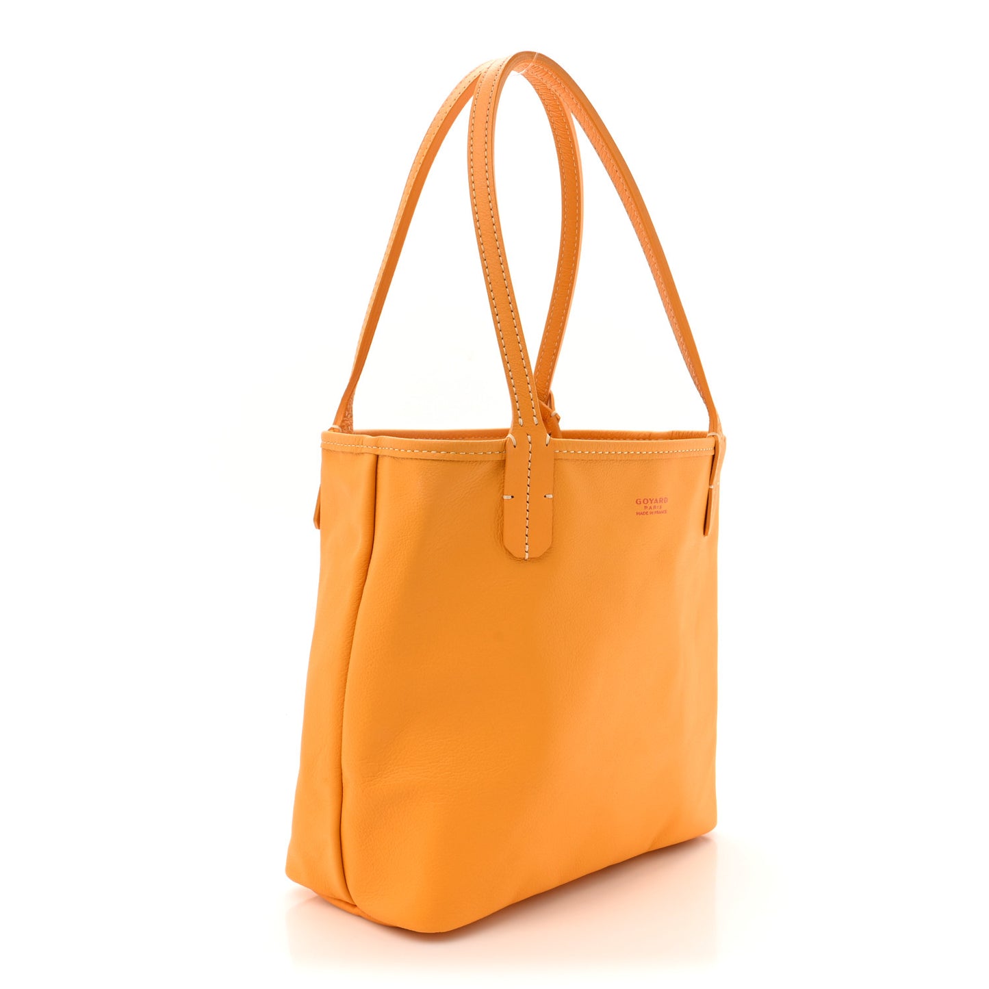 Goyardine Reversible Mini Anjou Yellow