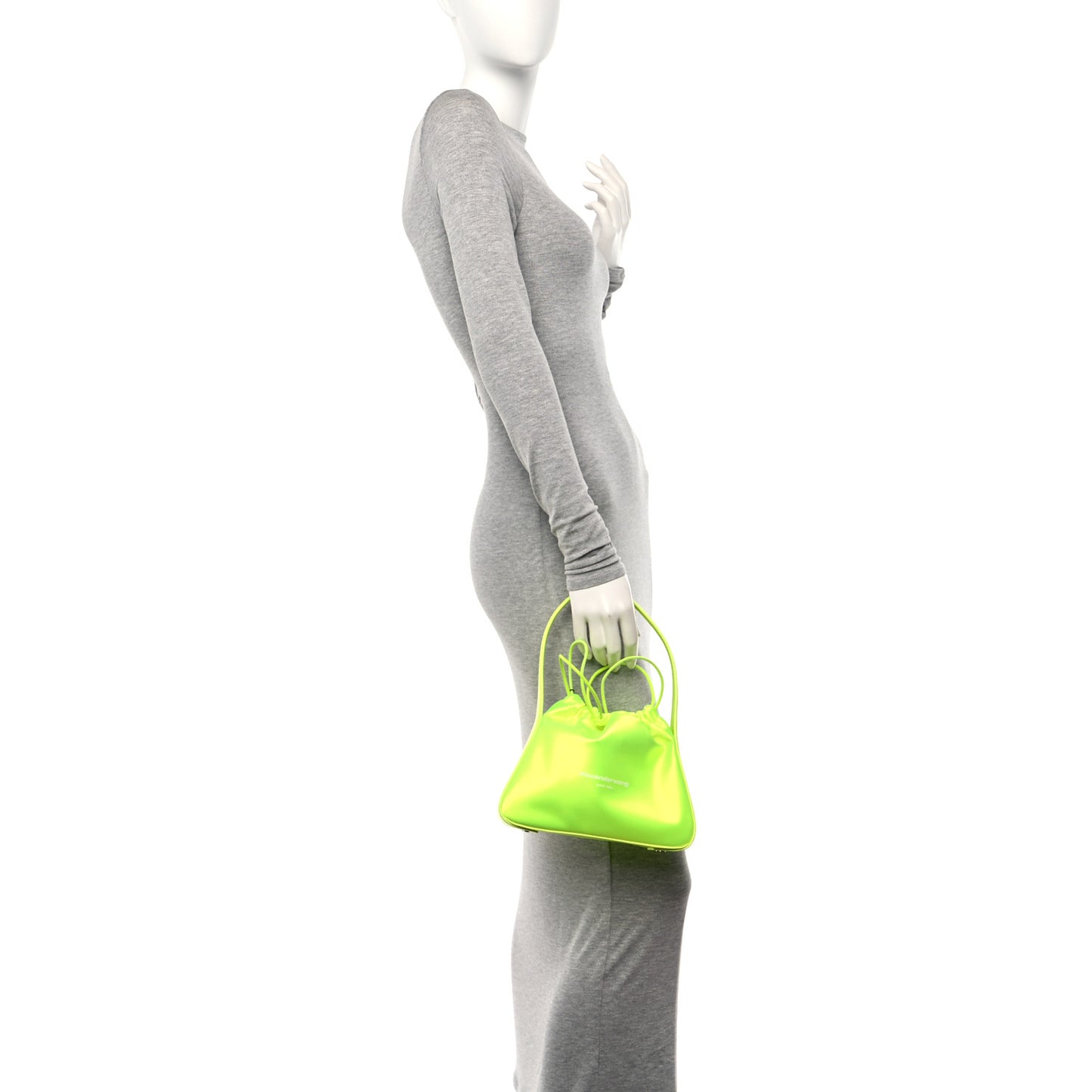 Satin Ryan Bag Green