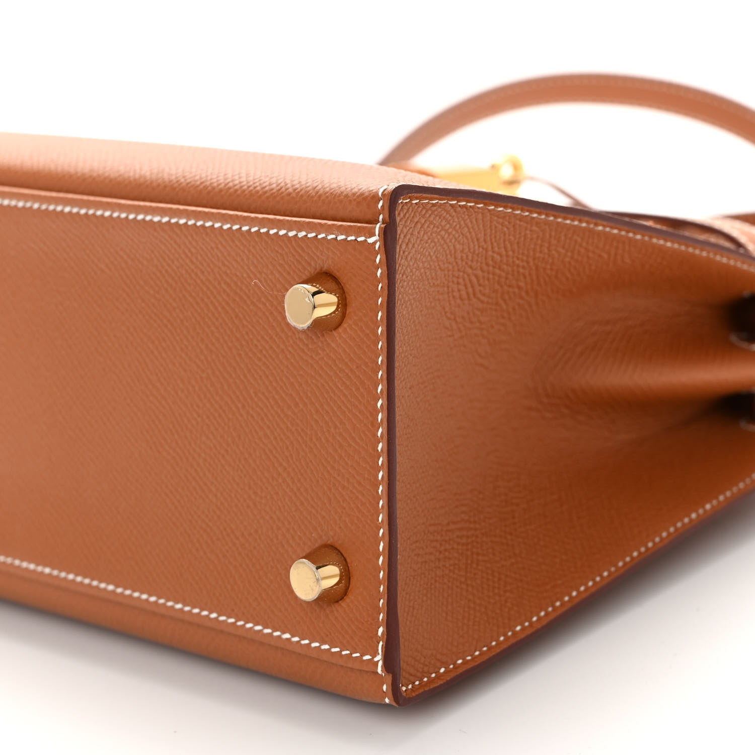 Hermes Epsom Kelly Sellier 25 Gold 10 of 11