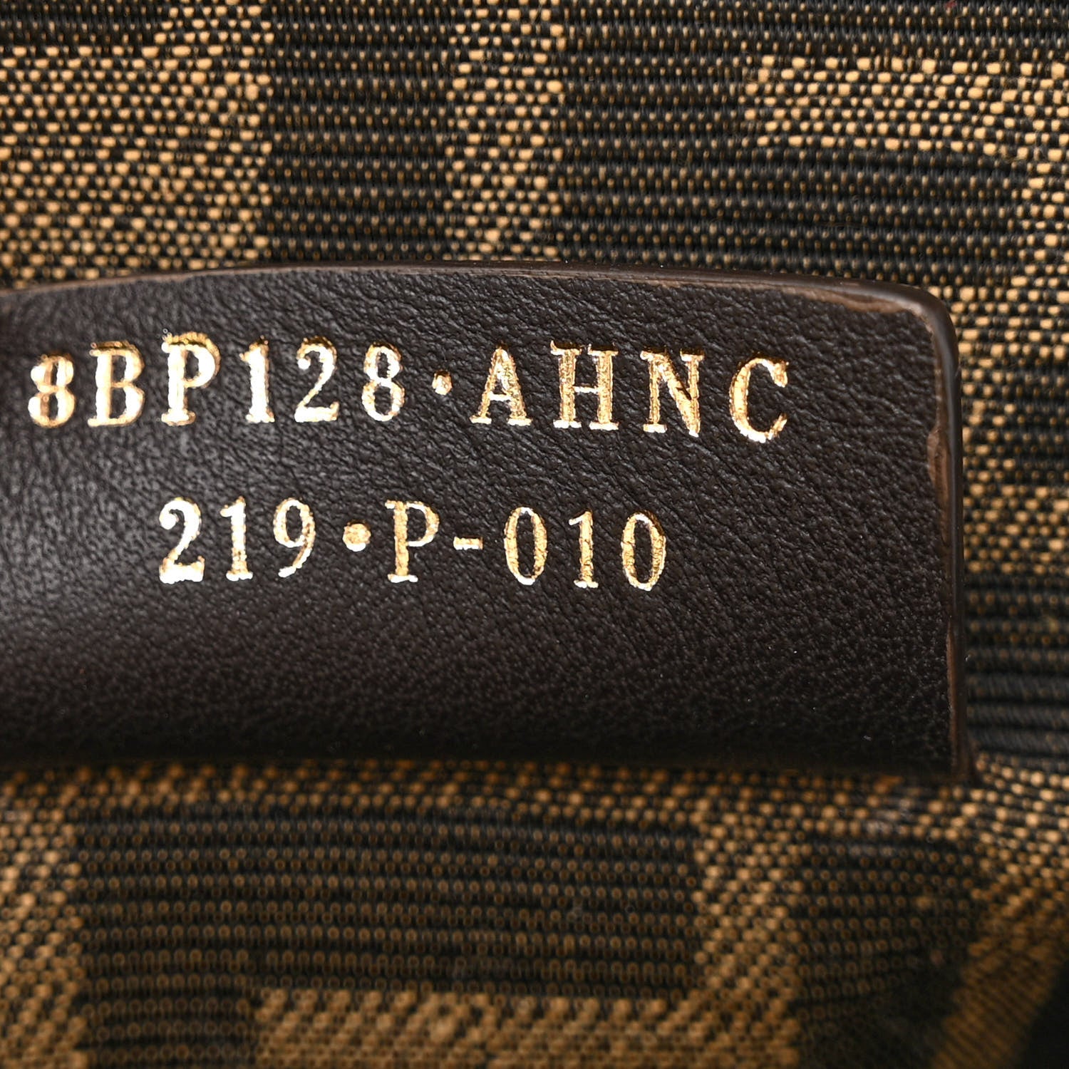 Fendi Shiny Nappa Large Fendi First Brown 7 of 10