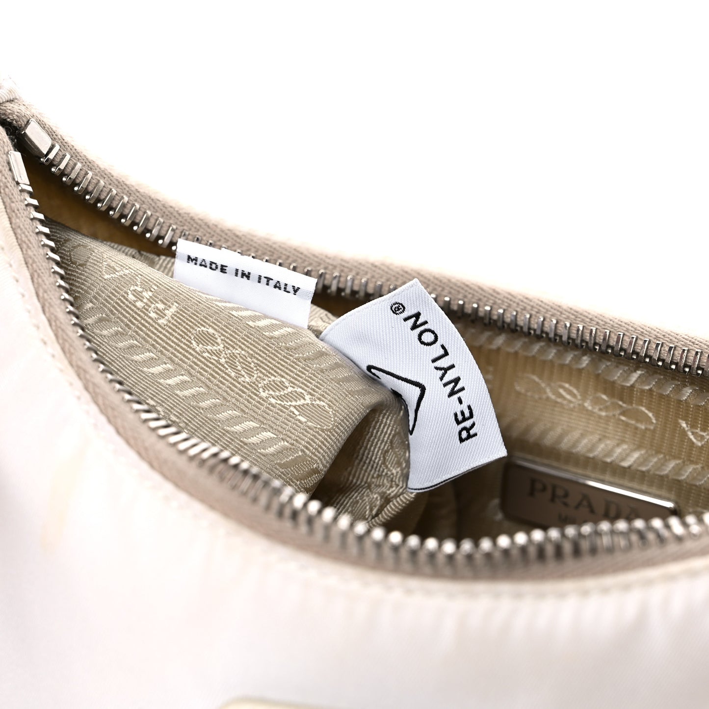 Nylon Re-Edition 2005 Shoulder Bag White