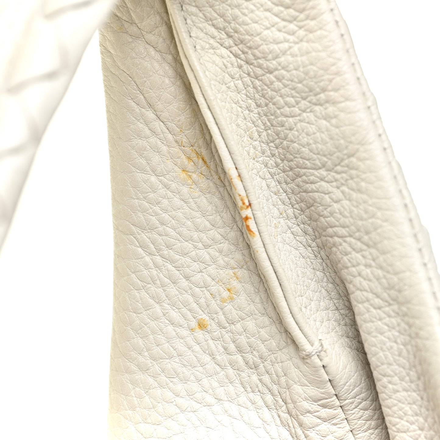 Cervo Deerskin Large Hobo White