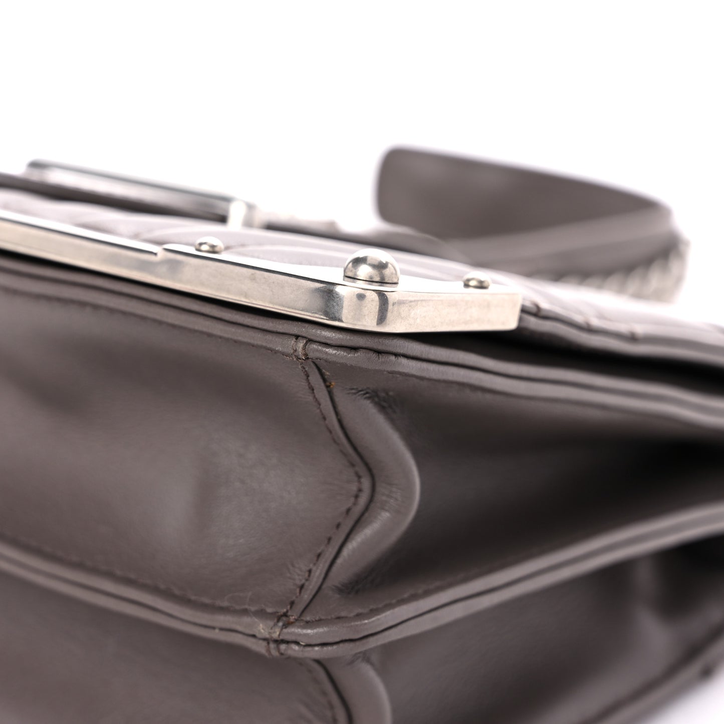 Soft Calfskin Impunture Diagramme Cahier Bag Bambu