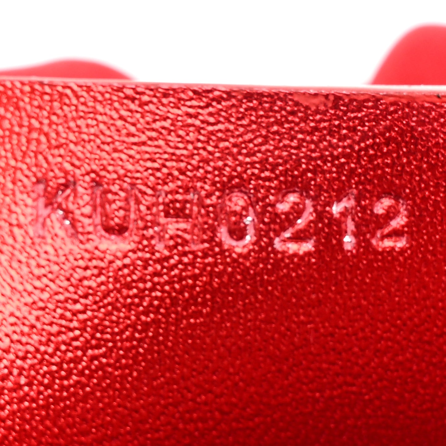 Satin Mini Kenny Shoulder Bag Red