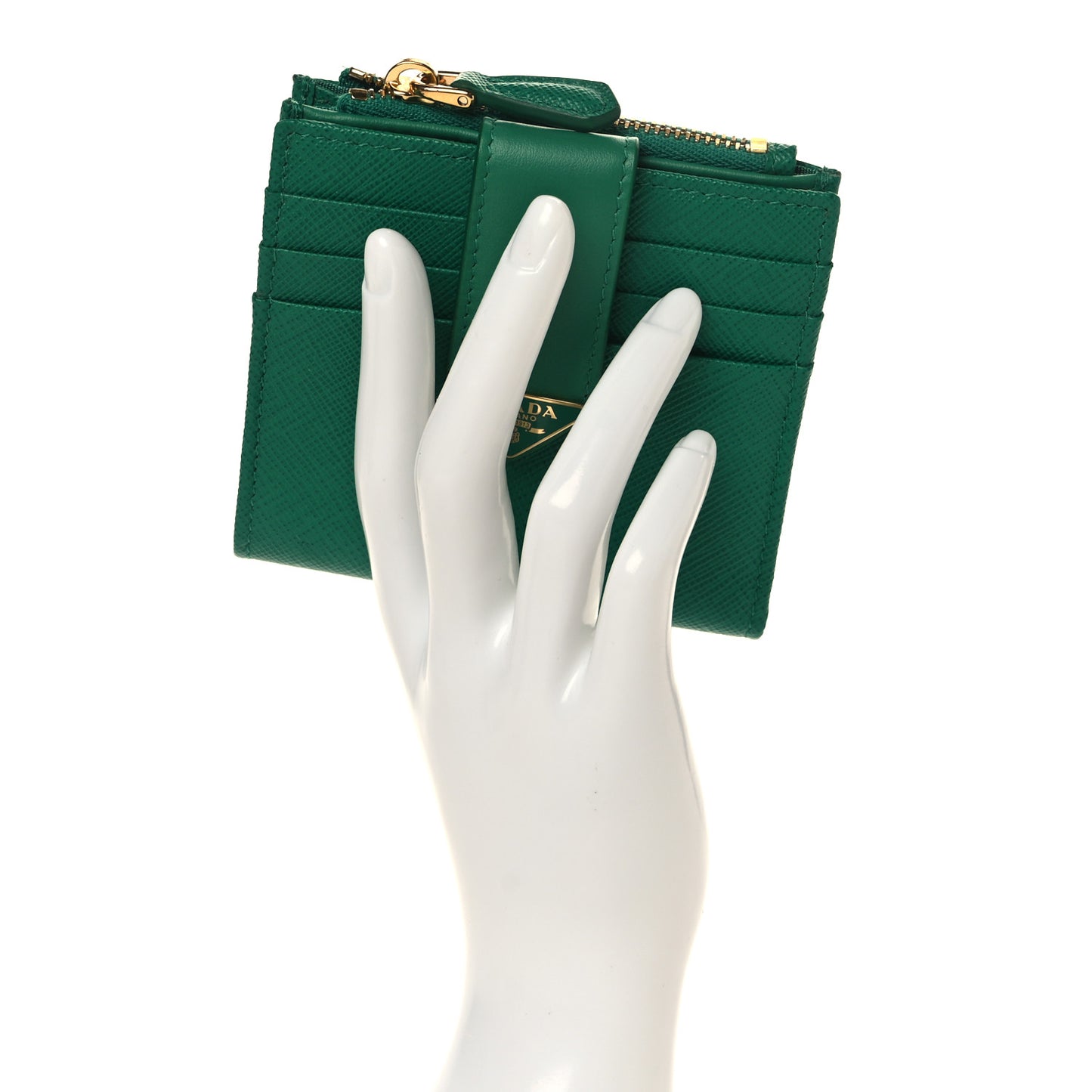 Saffiano Small Triangle Wallet Mango