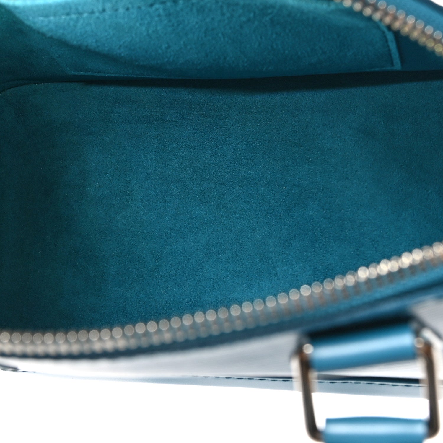 Louis Vuitton Epi Alma BB Cyan 5 of 9