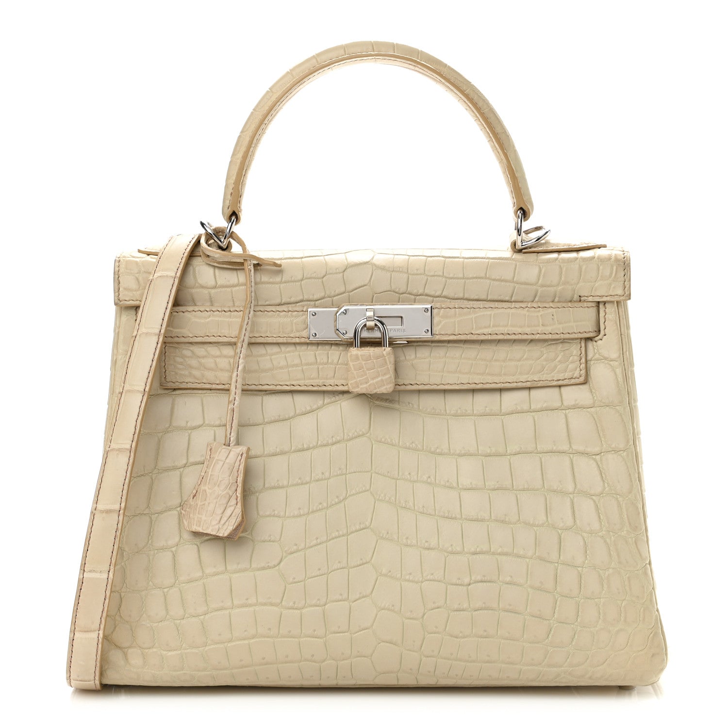 Hermes Matte Niloticus Crocodile Kelly Retourne 28 1 of 10