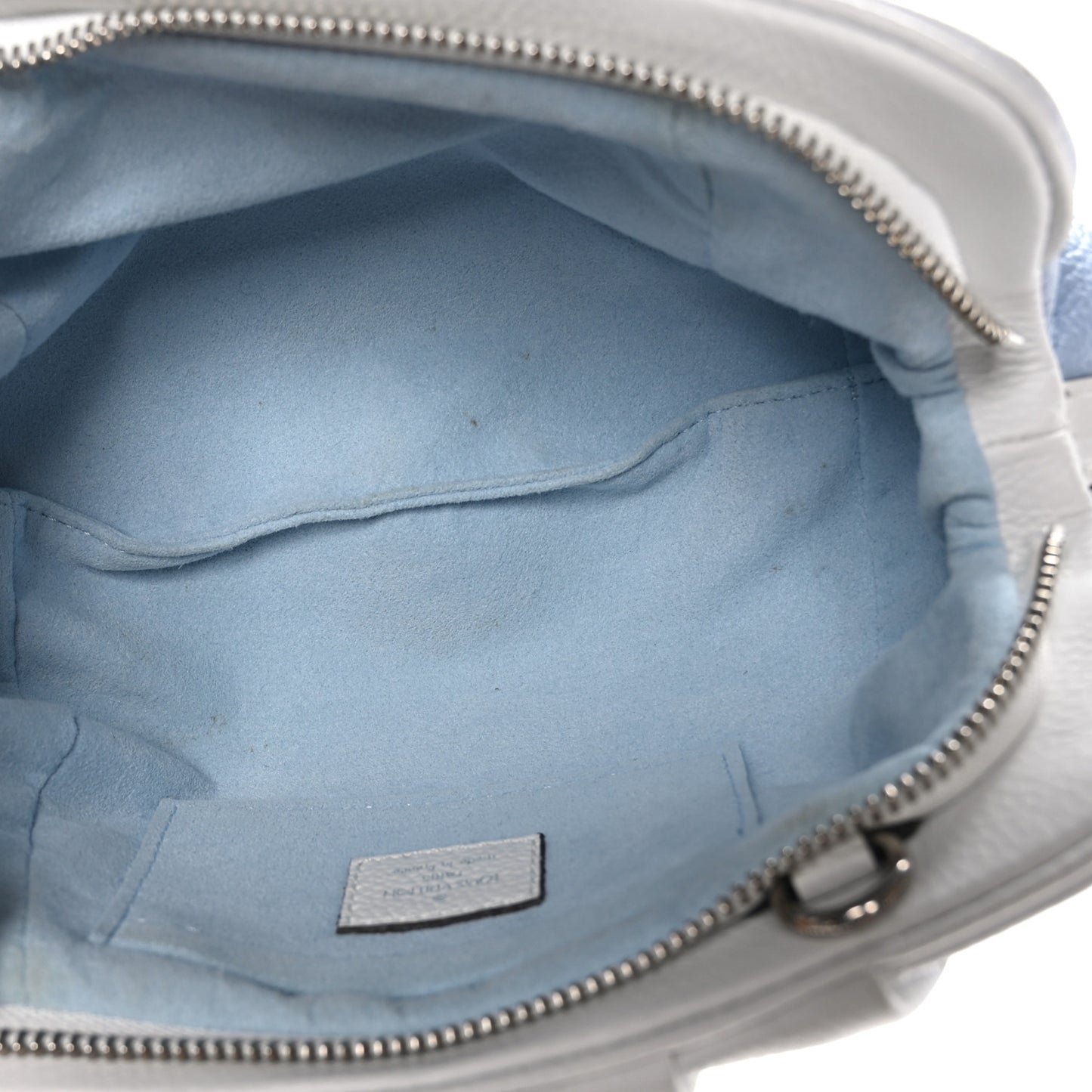 LOUIS VUITTON Mahina Degrade Scala Mini Pouch Bleu
