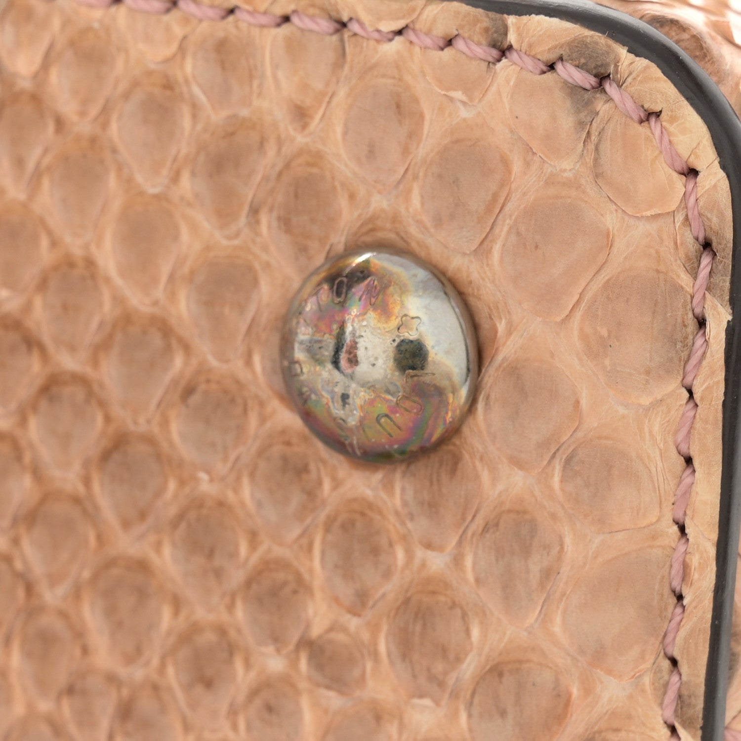 Louis Vuitton Python Capucines Mini Rose Clair 12 of 12