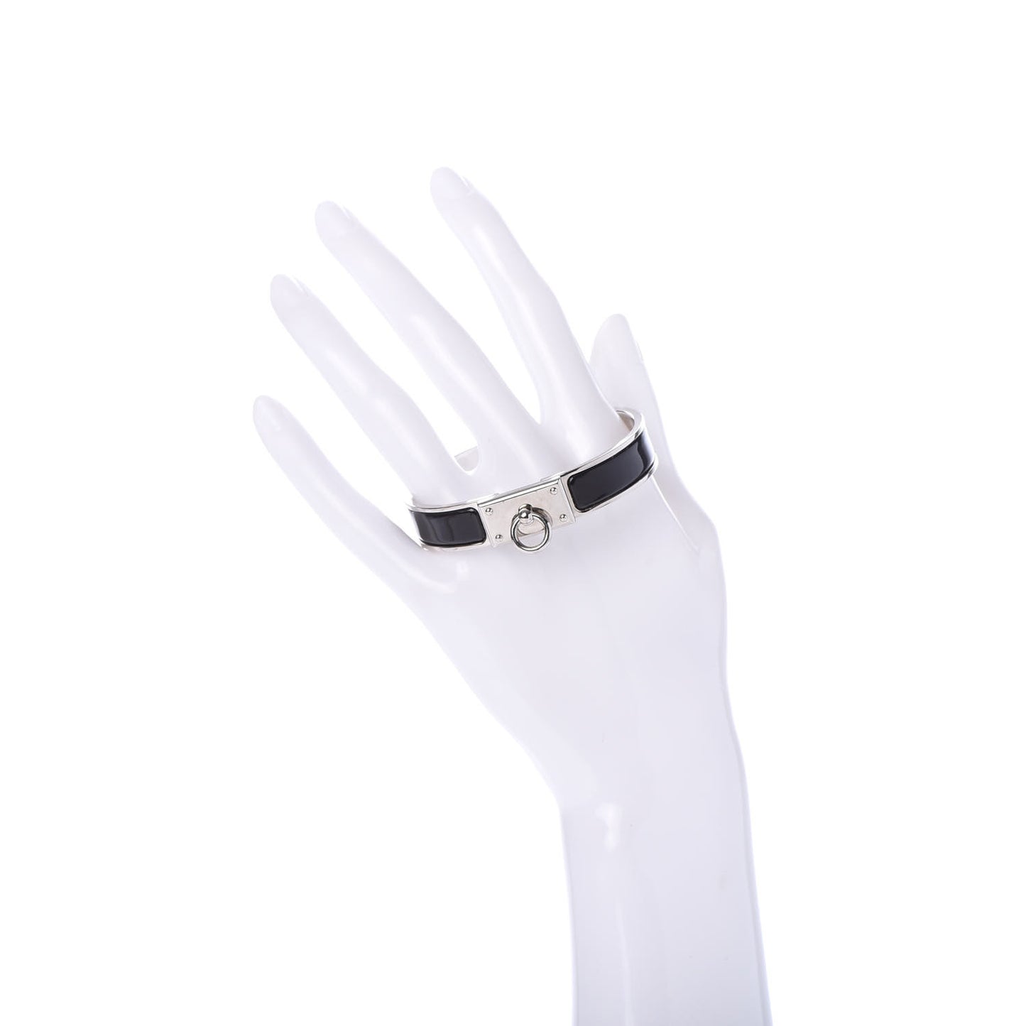 Enamel Clic Anneau Bracelet PM Black