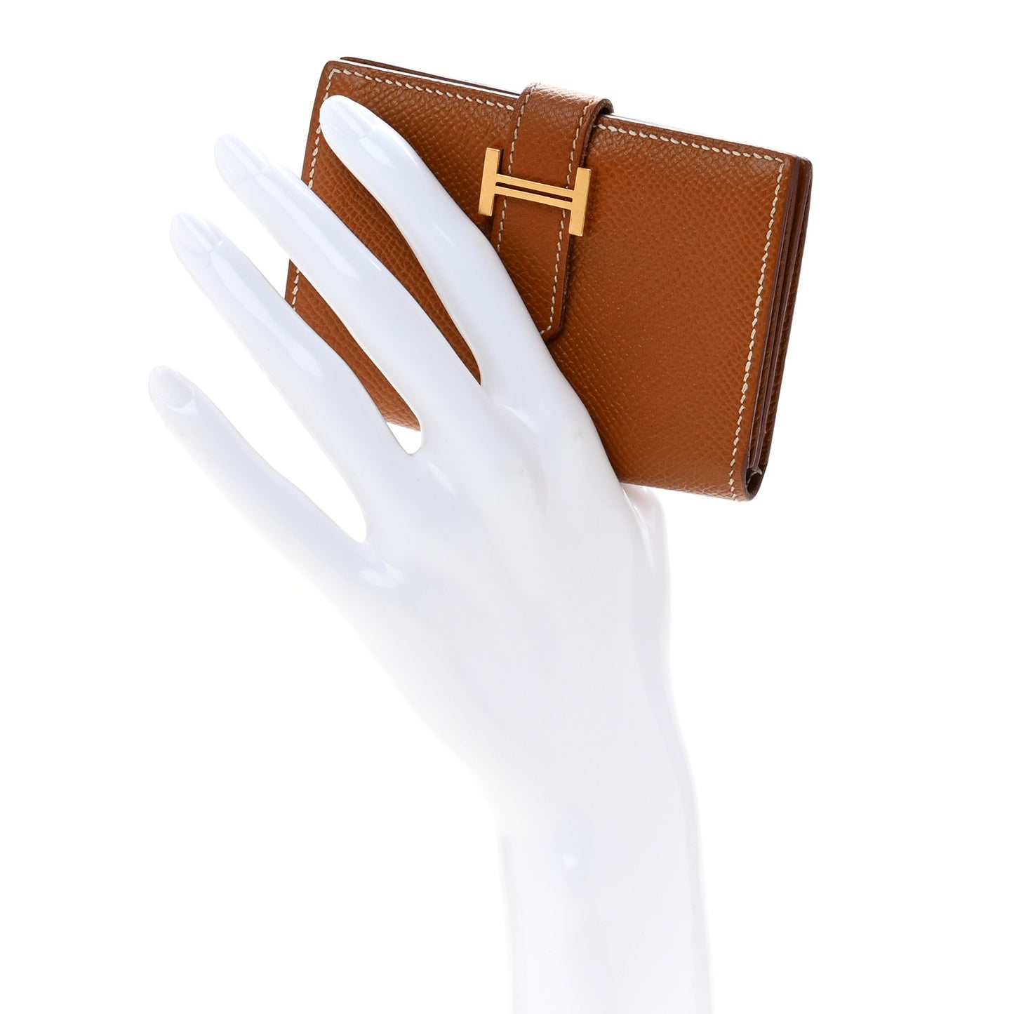 Epsom Bearn Card Holder Wallet Gold