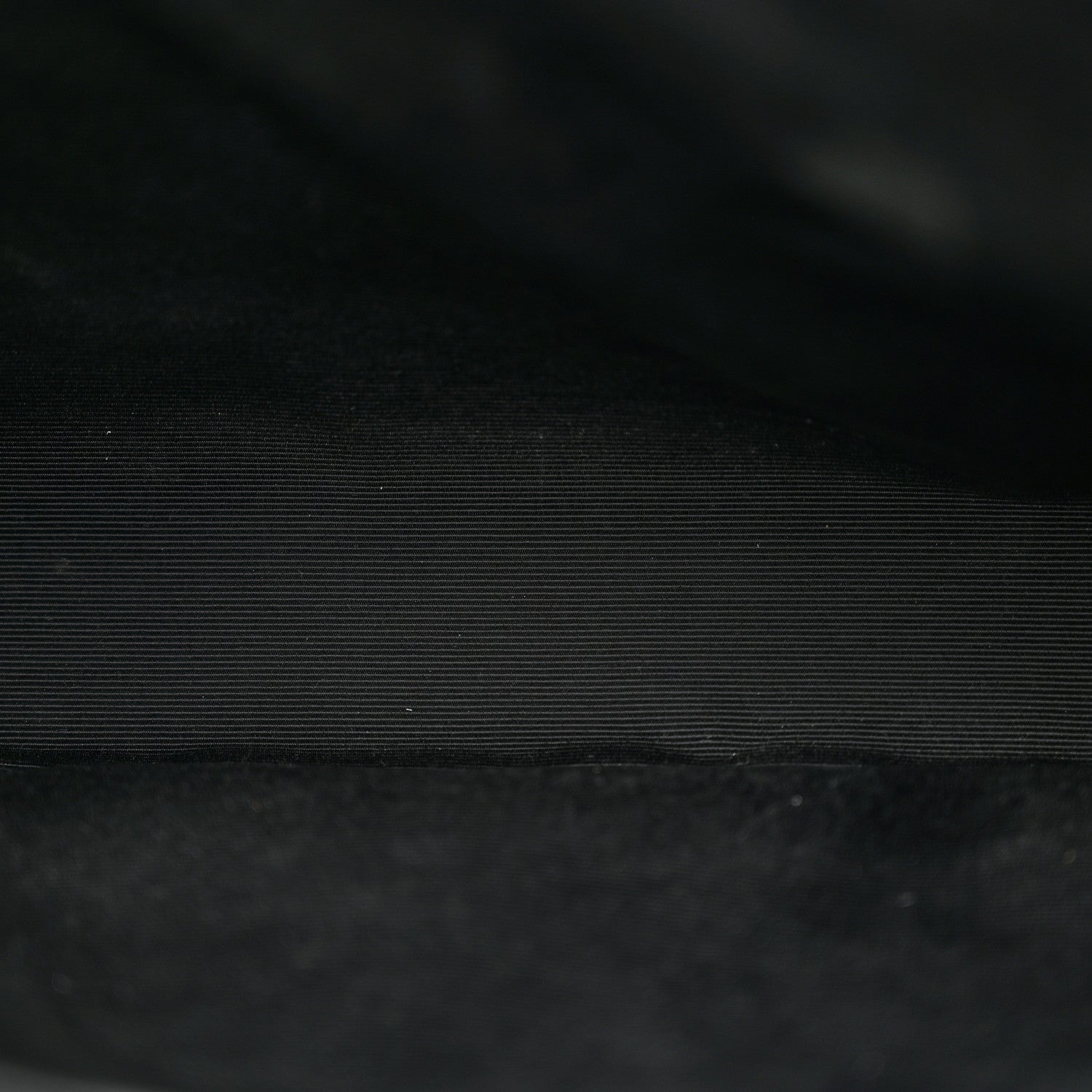 Saint Laurent Grain De Poudre Matelasse Chevron Monogram Shopping Bag Black 5 of 14