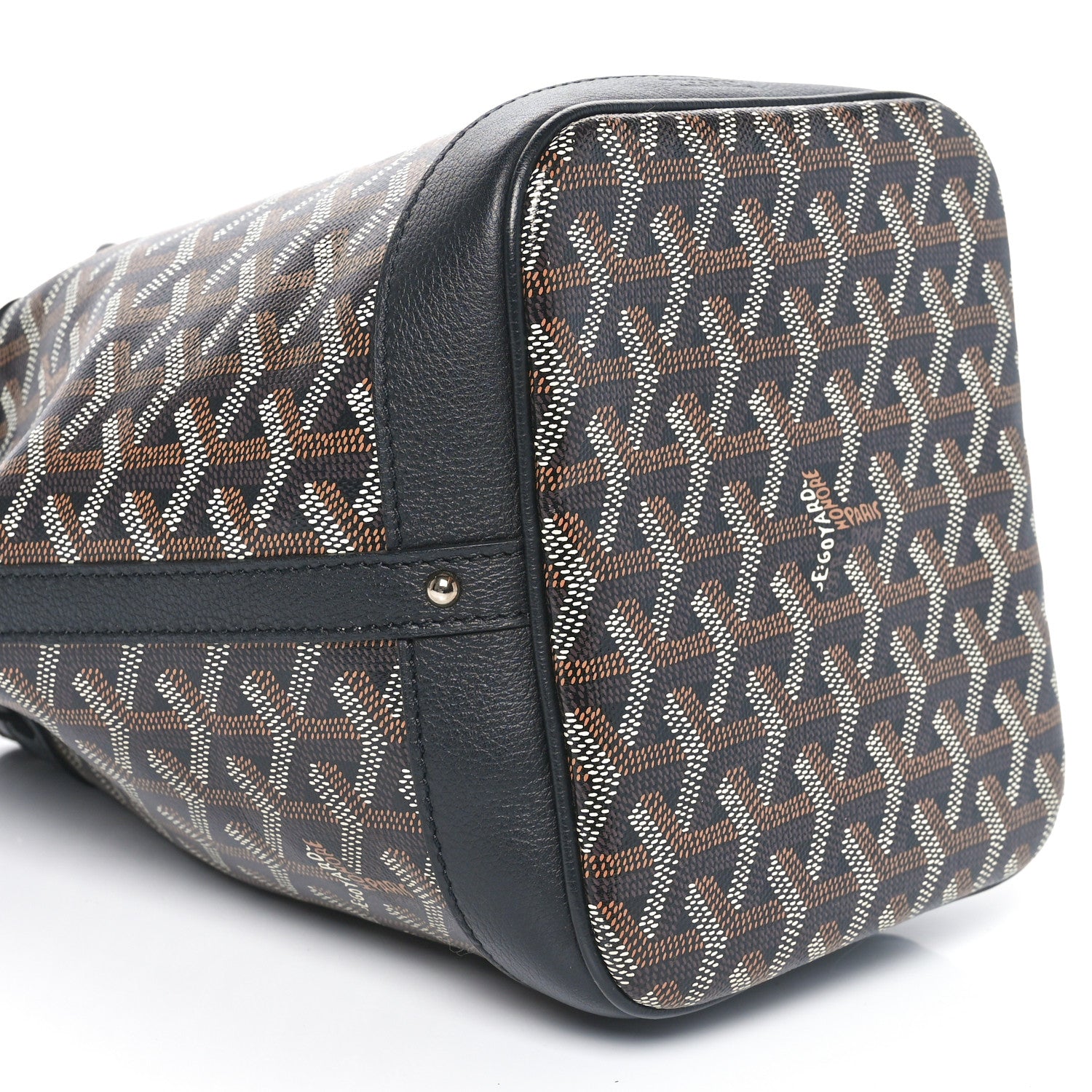 Goyard Goyardine Petit Flot Bucket Bag PM Black 8 of 9