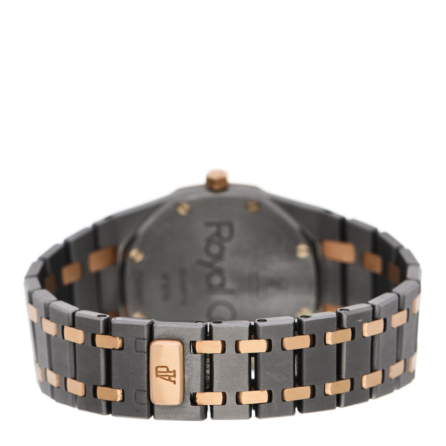 Tantalum 18K Rose Gold 33mm Royal Oak Quartz Watch Grey 56175TR.OO.0789TR.01