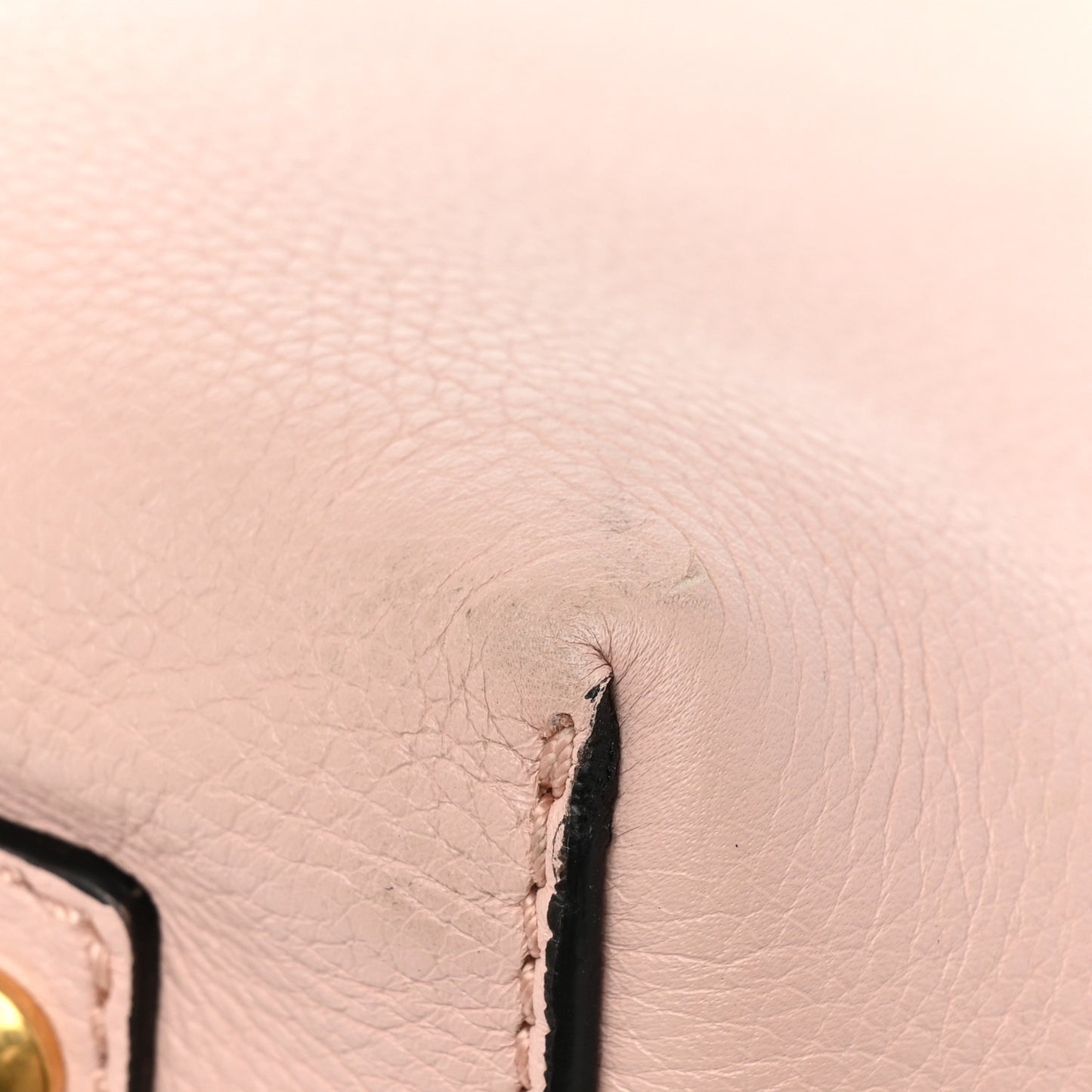 Marais Calfskin Medium Belt Bag Pale Ash Rose