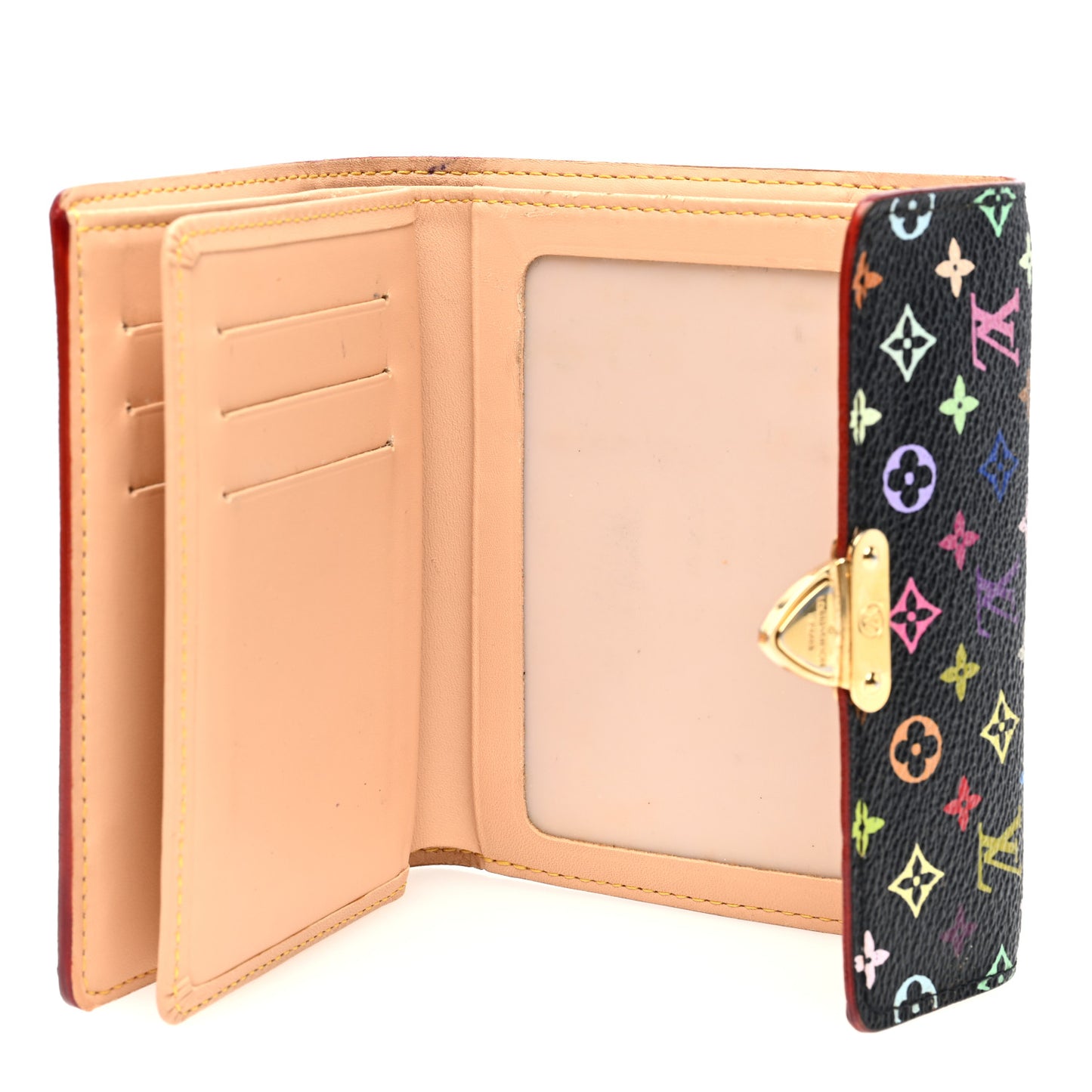 Monogram Multicolor Koala Wallet Black