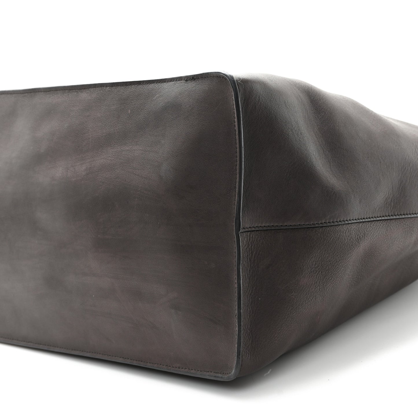 Polished Saddle Calfskin Idaho XL Dark Brown