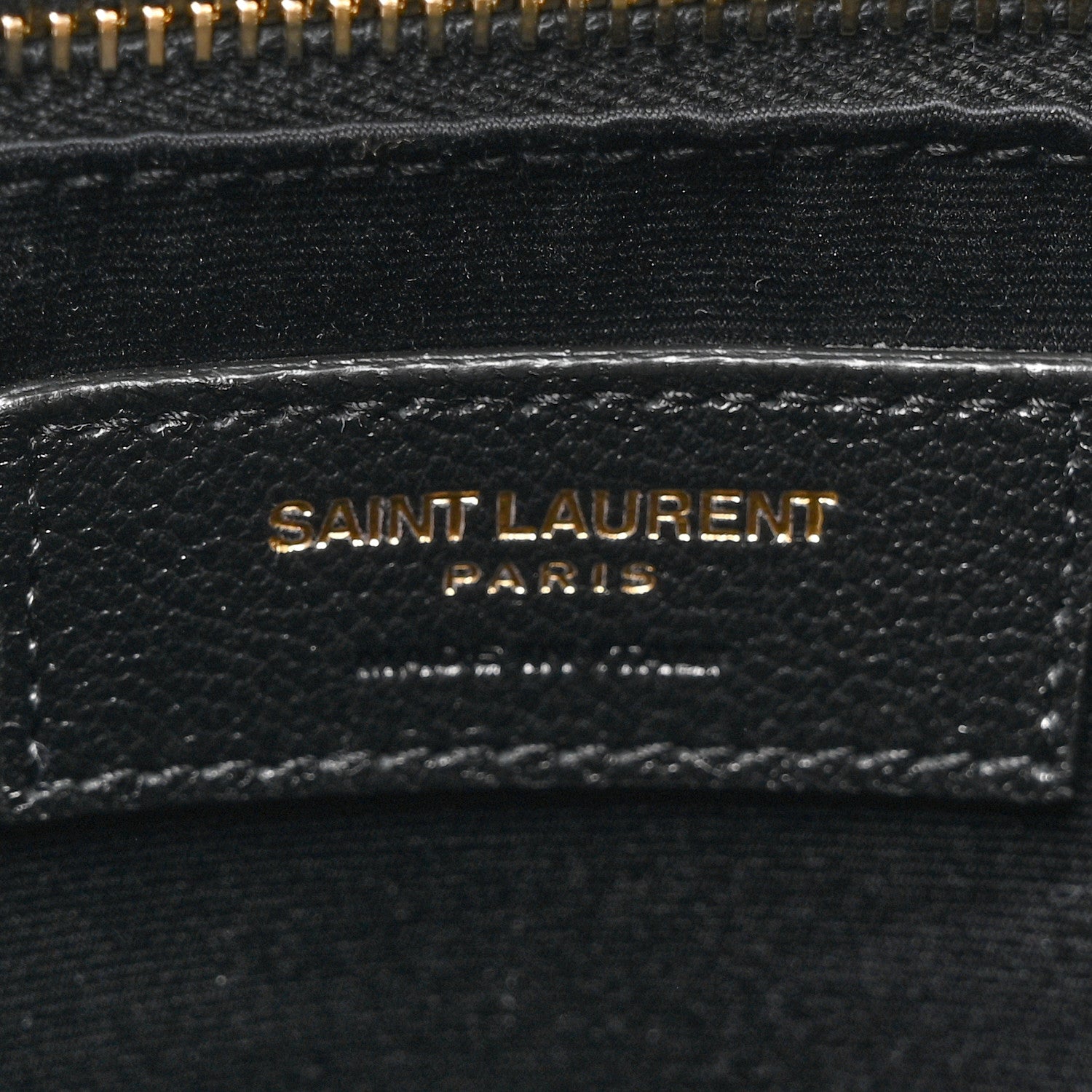 Saint Laurent Lambskin Matelasse Monogram Joe Backpack Black 6 of 11