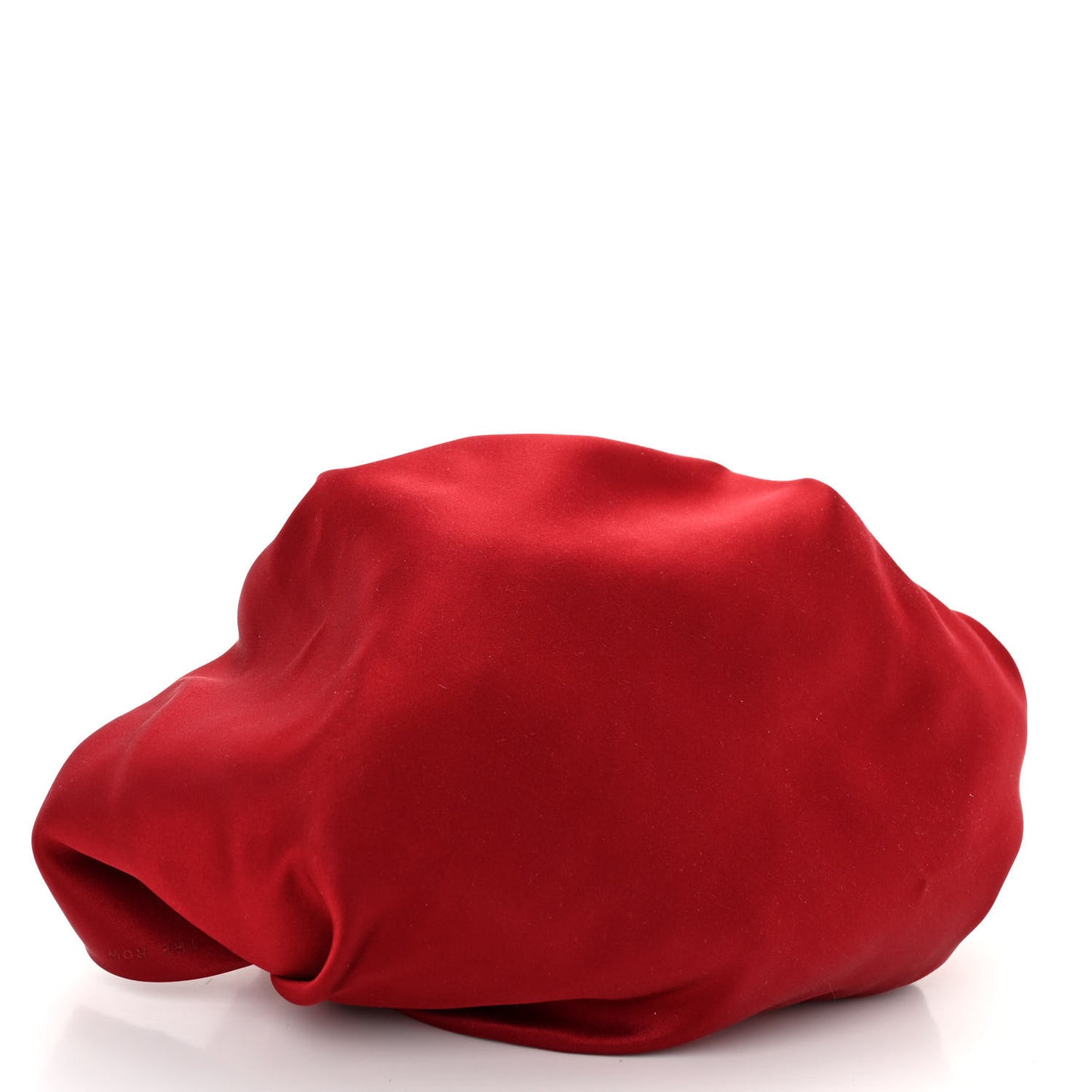 Satin The Ascot Bag Burgundy