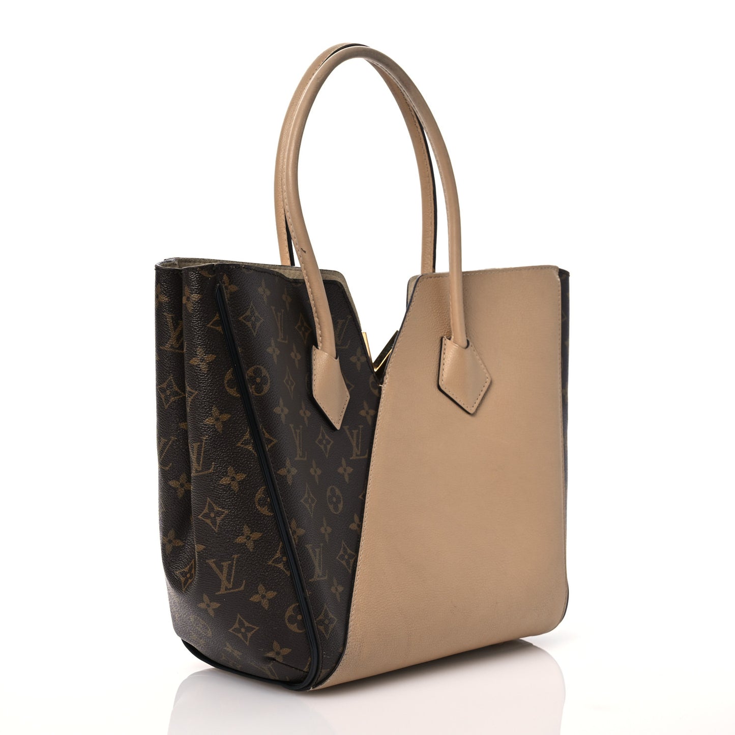 Calfskin Monogram Kimono Tote Dune