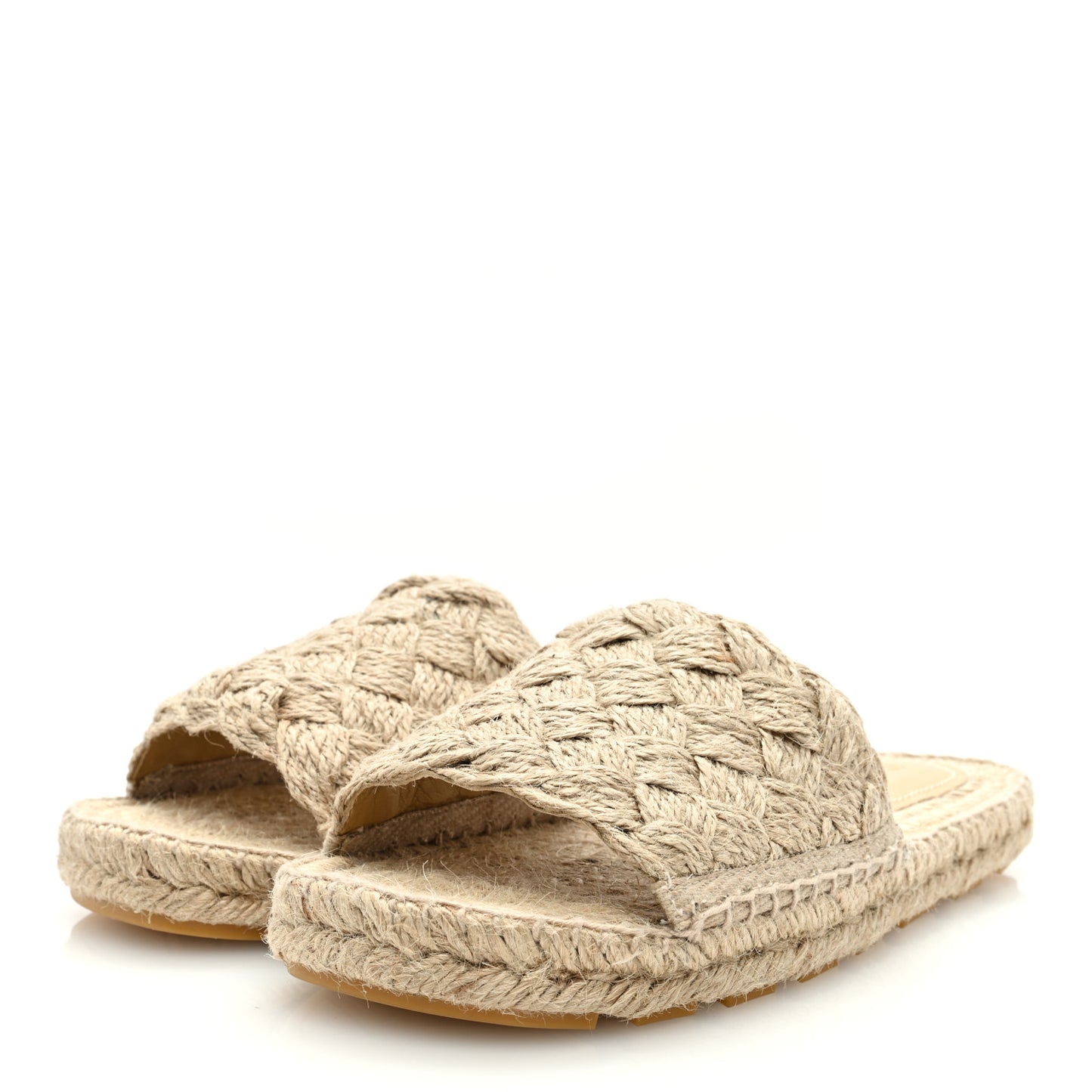 Jute Intreccio Jack Espadrille Sandals 36 Cane Sugar