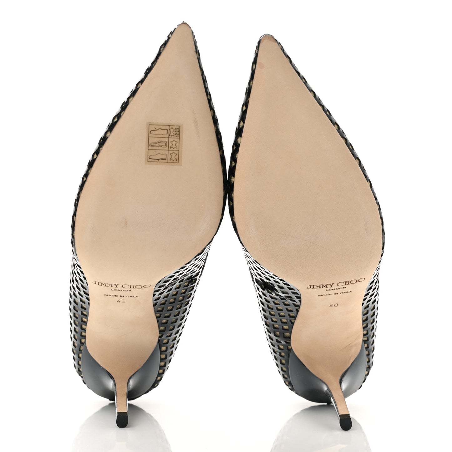 Mesh Patent Pumps 40 Black