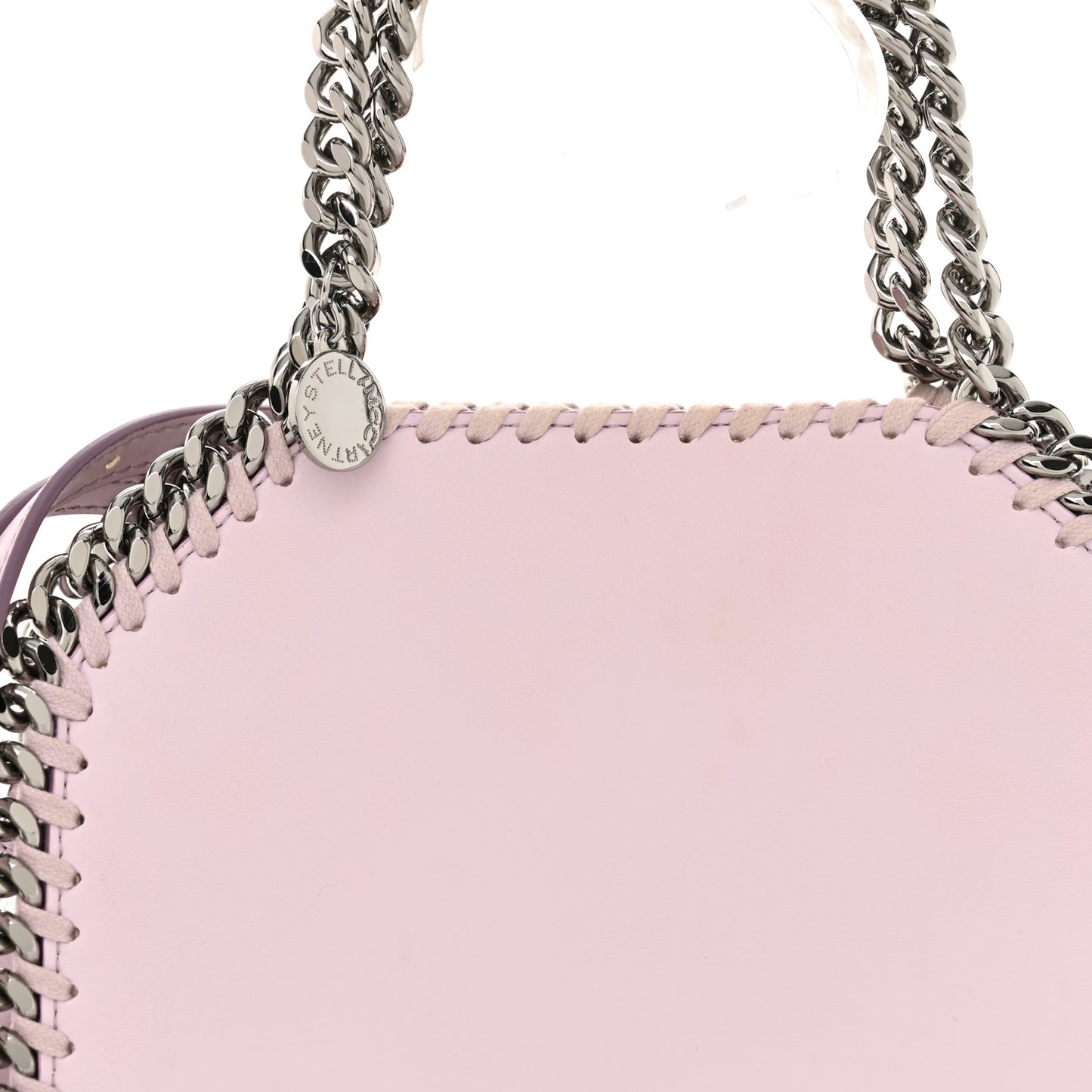 Eco Alter Nappa Mini Falabella Box Top Handle Bag Lilac