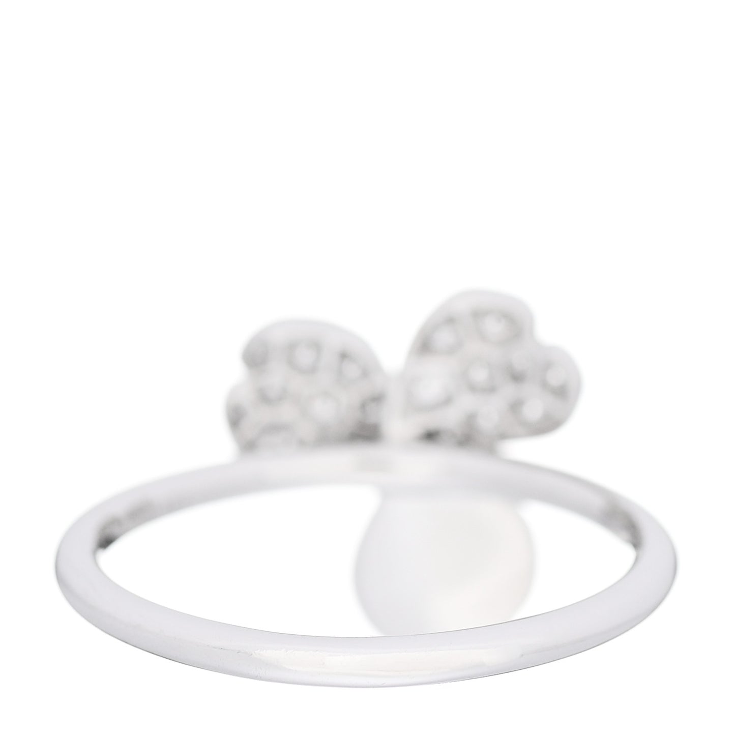 Platinum Diamond Paper Flowers Ring 52 6