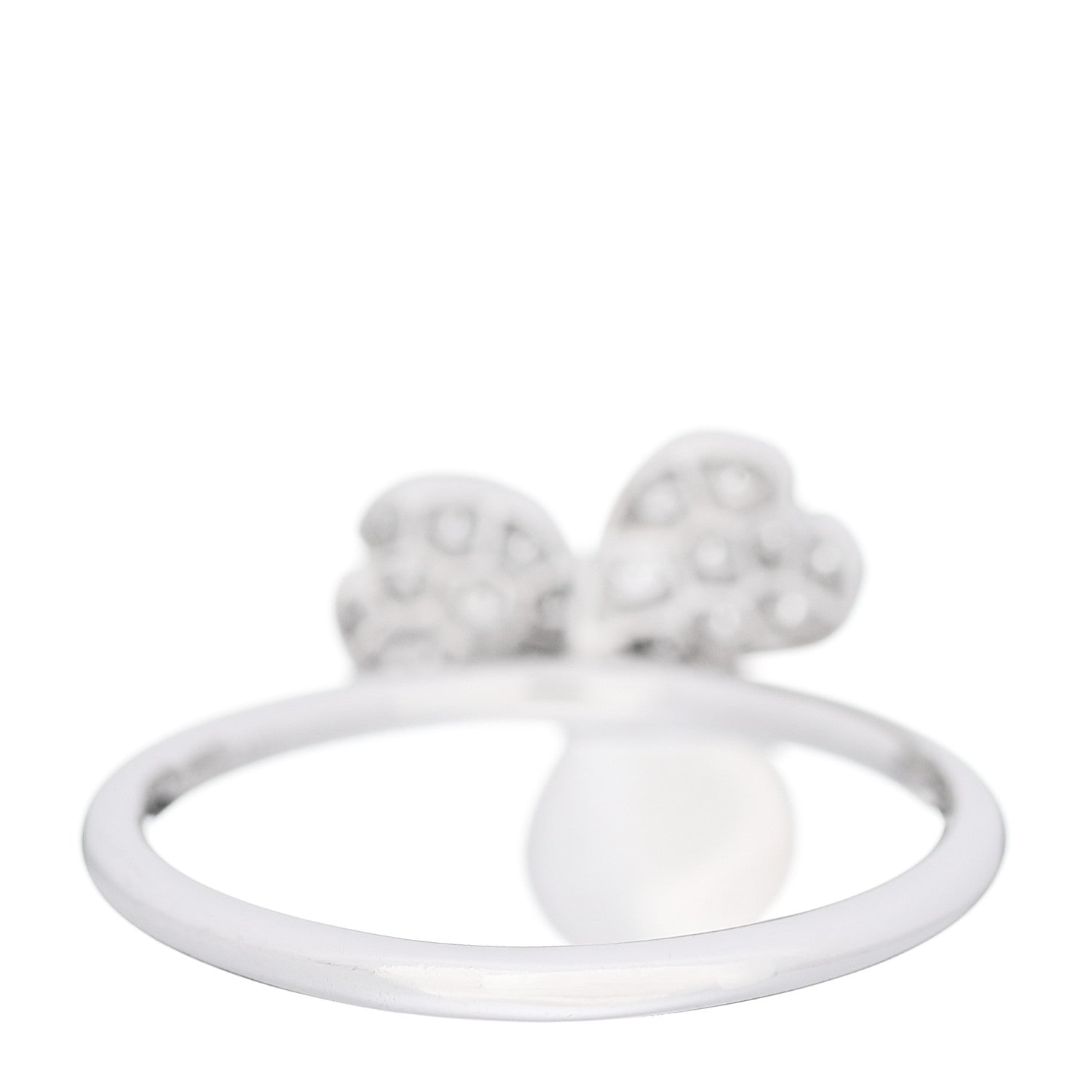 Tiffany Platinum Diamond Paper Flowers Ring 52 6 3 of 5