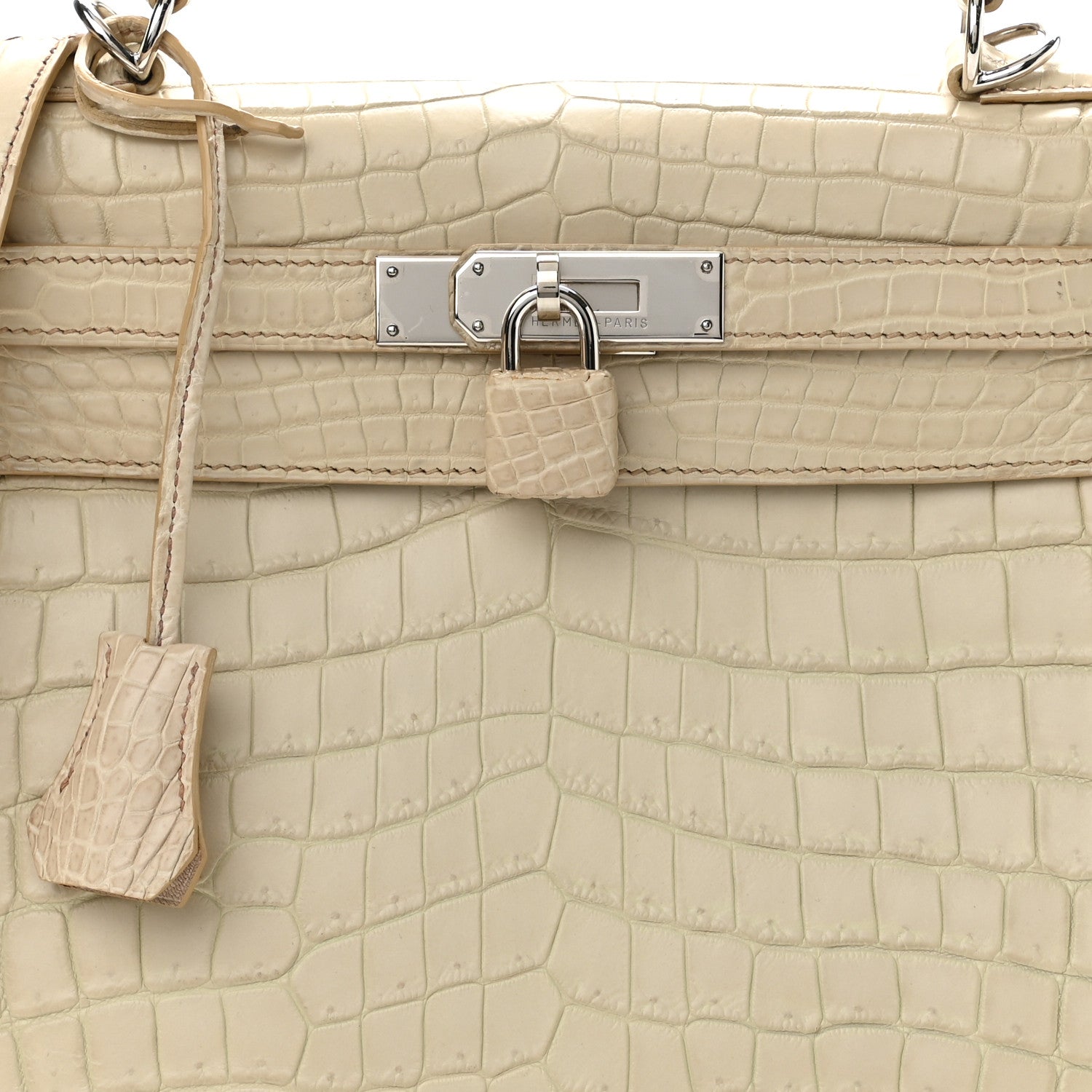 Hermes Matte Niloticus Crocodile Kelly Retourne 28 8 of 10