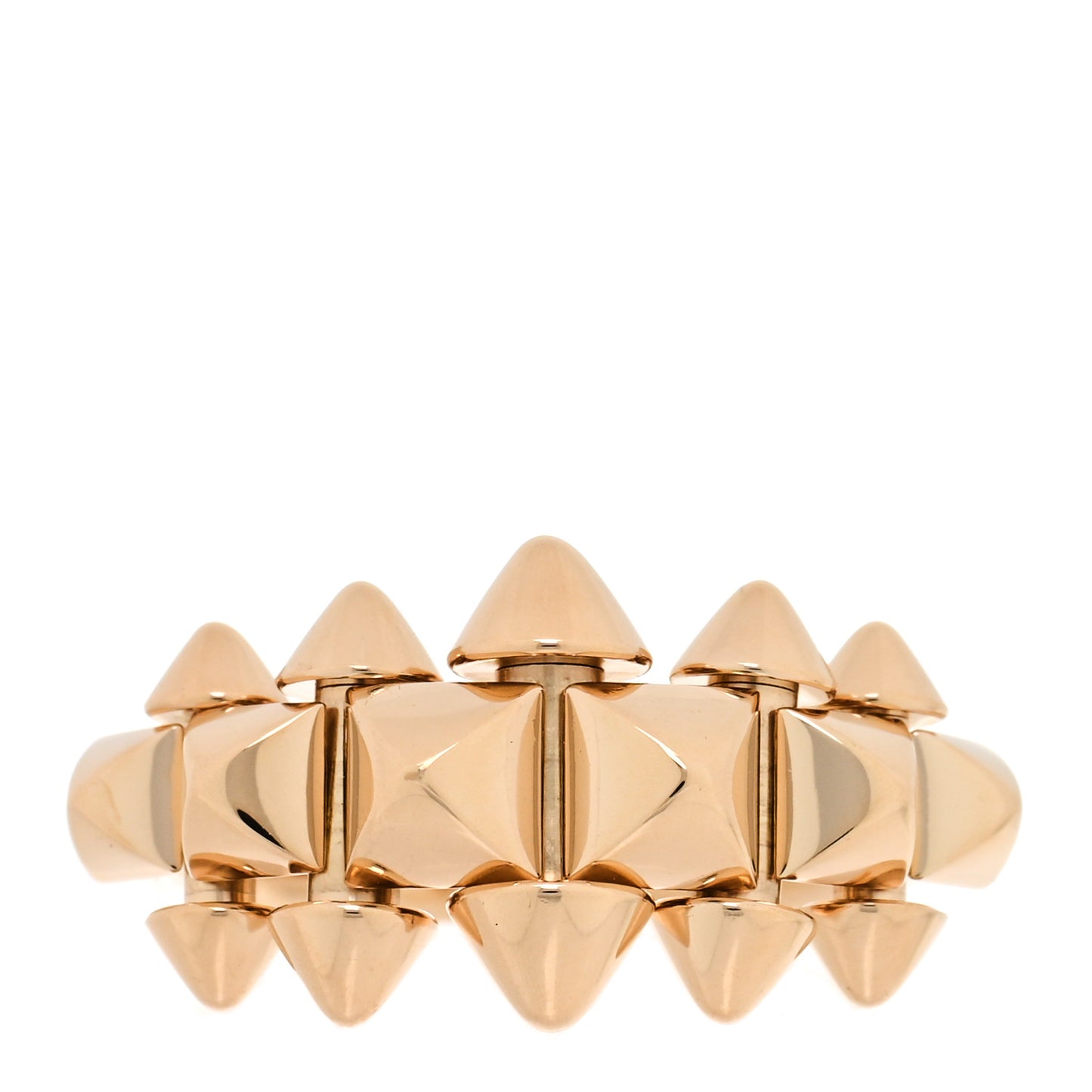 18K Pink Gold LG Clash De Cartier Ring 52 6