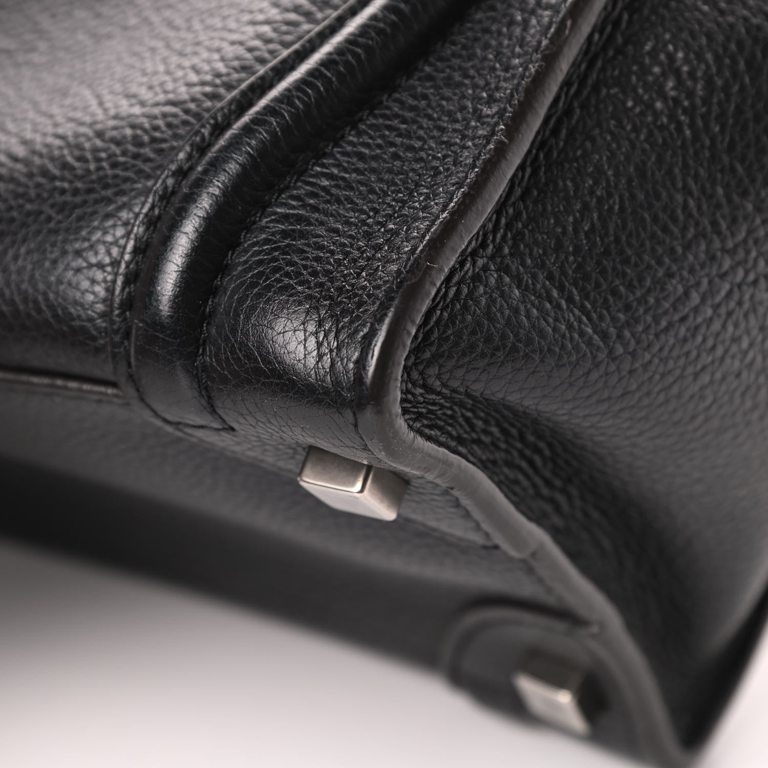 Celine Drummed Calfskin Micro Luggage Black 11 of 17