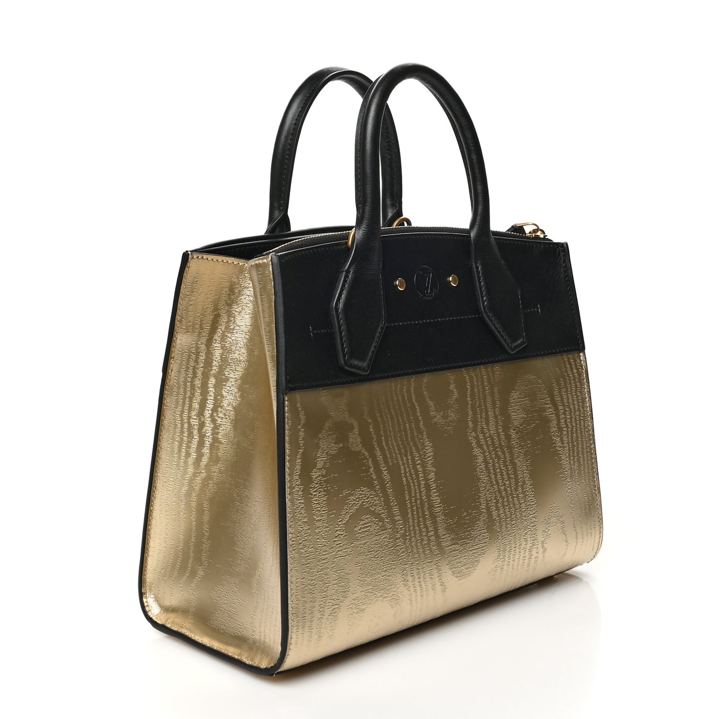 Calfskin City Steamer PM Gold