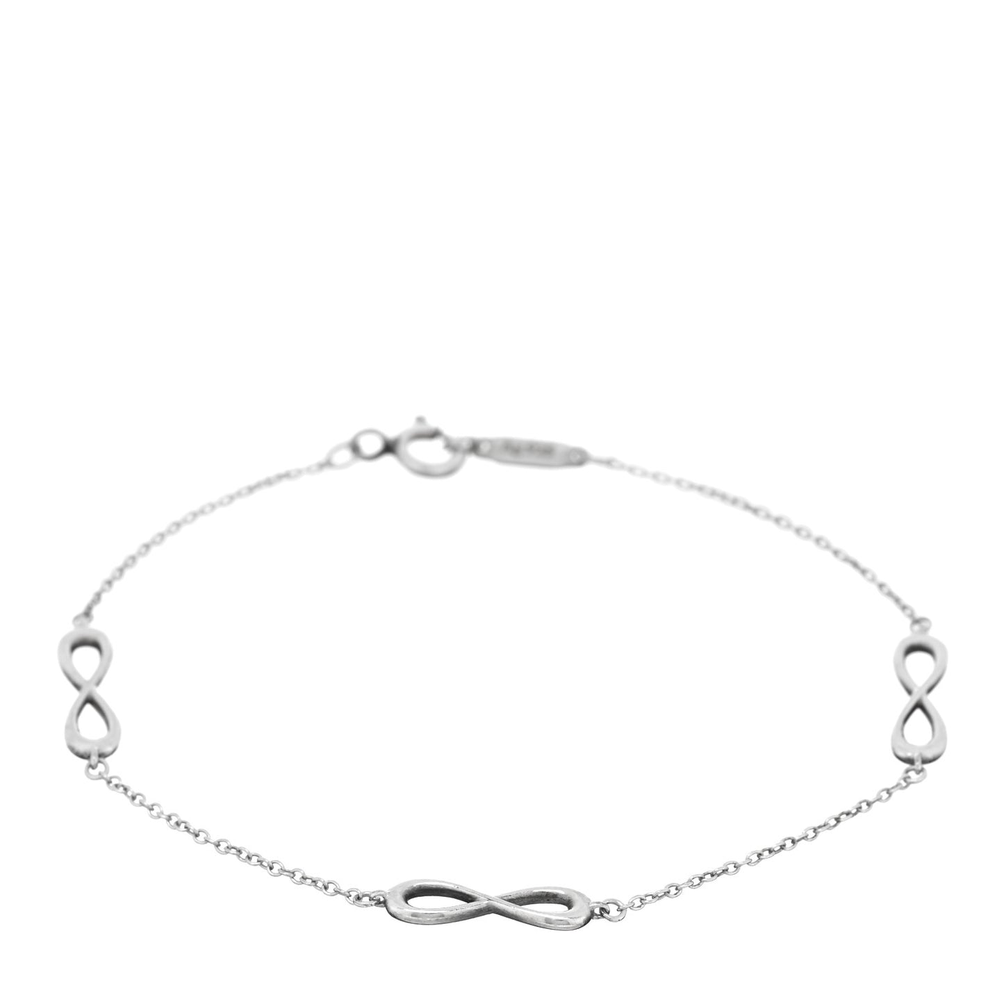 Sterling Silver Infinity Endless Bracelet