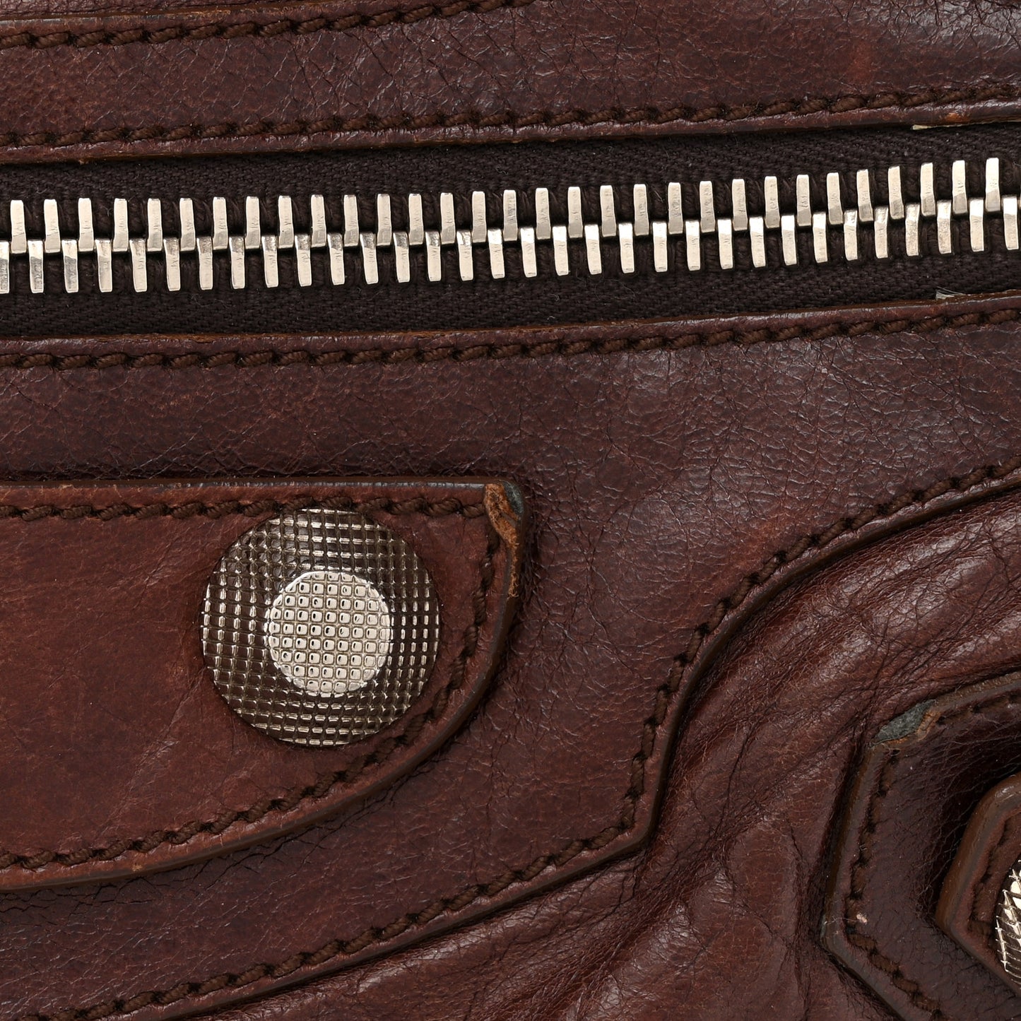 Agneau Giant 21 Silver Hardware City Castagna