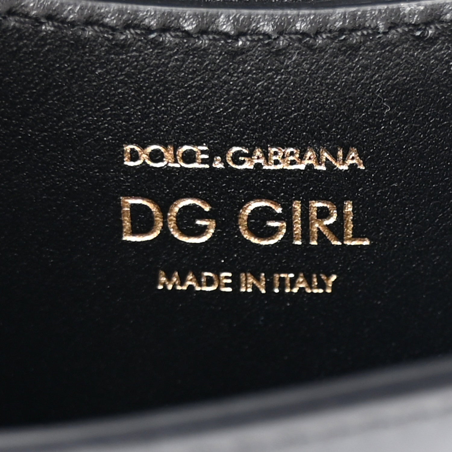 Dolce & Gabbana Calfskin Micro DG Girls Shoulder Bag Black 6 of 12