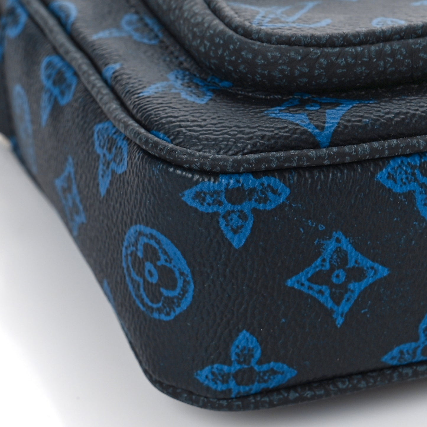 Monogram Macassar Christopher Wearable Wallet Blue