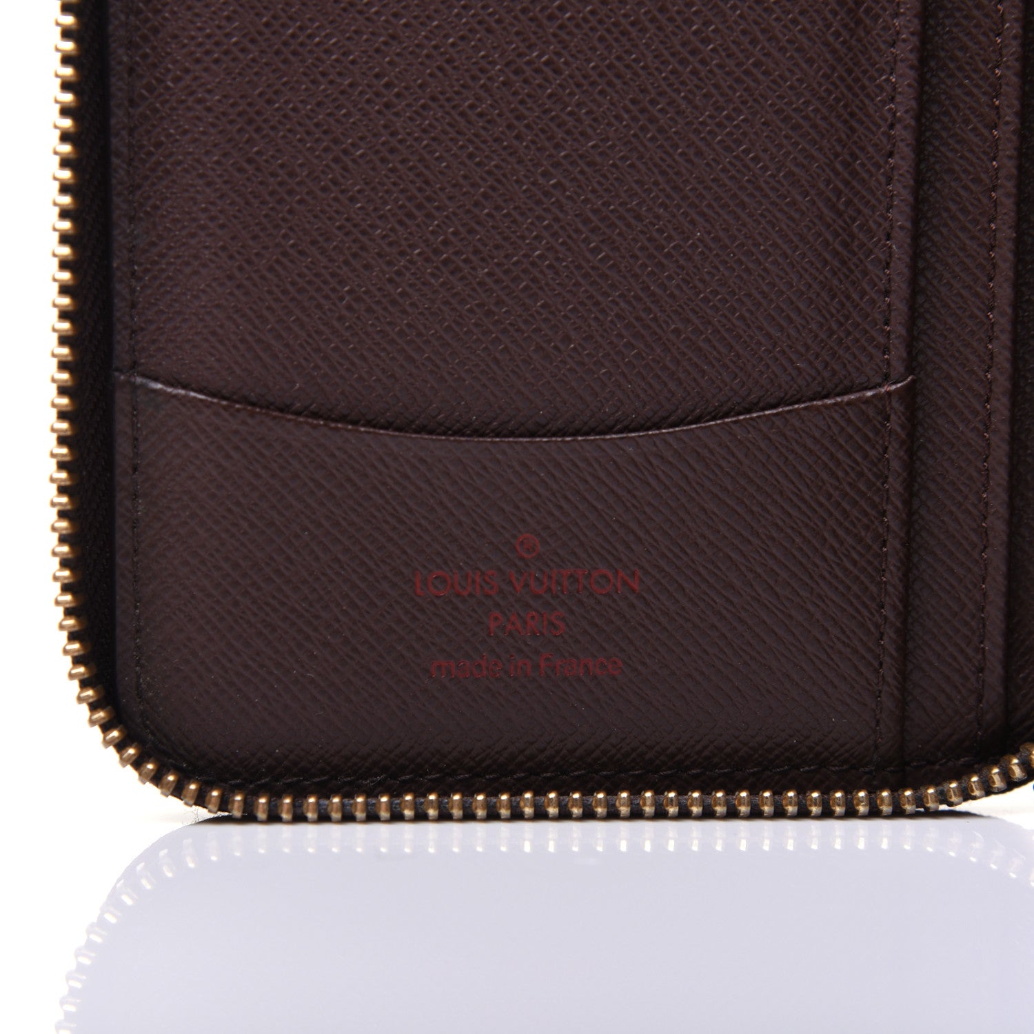 Louis Vuitton Damier Ebene Zippy Compact Wallet 8 of 10