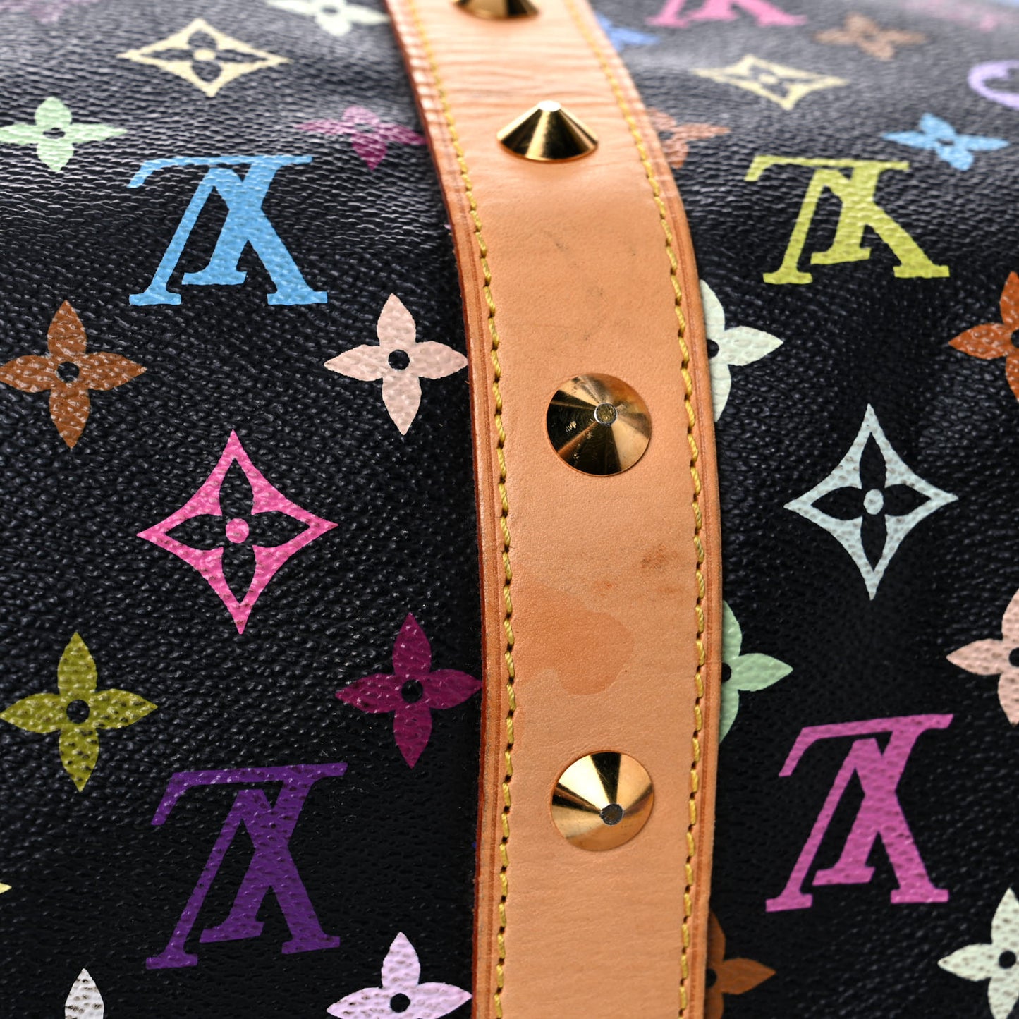 Monogram Multicolor Keepall 45 Black