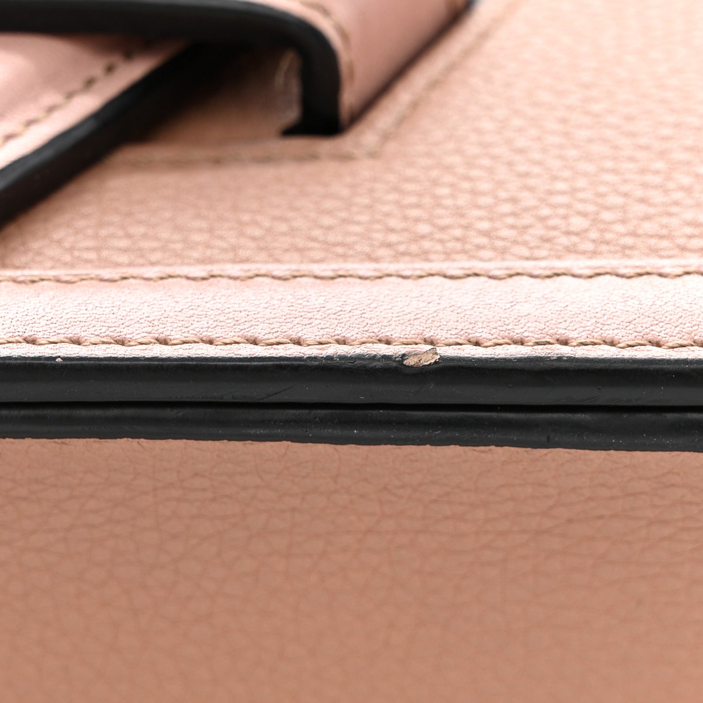 Grained Calfskin Medium Barcelona Shoulder Bag Blush