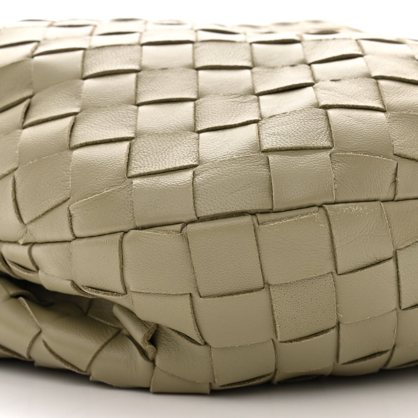 Nappa Intrecciato Teen Jodie Hobo Travertine