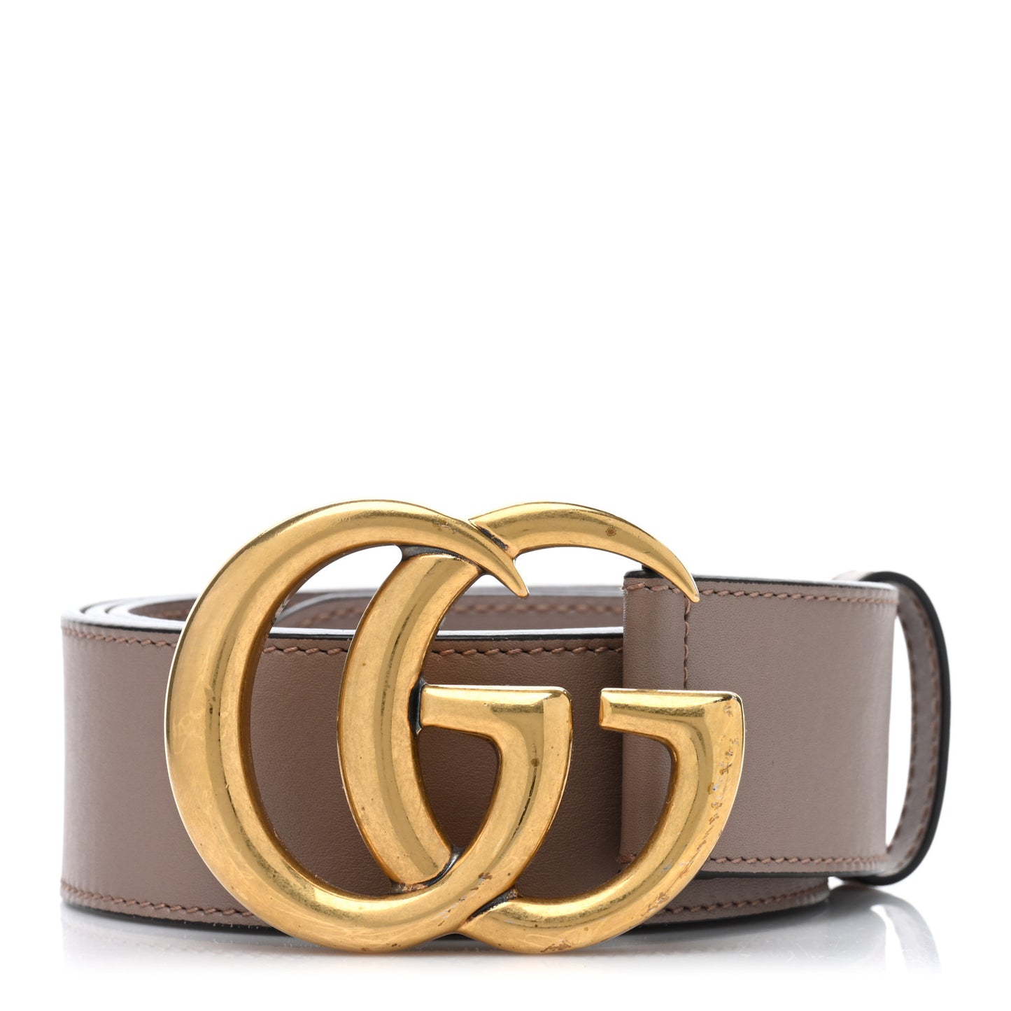 Calfskin Double G 40mm Belt 95 38 Porcelain Rose