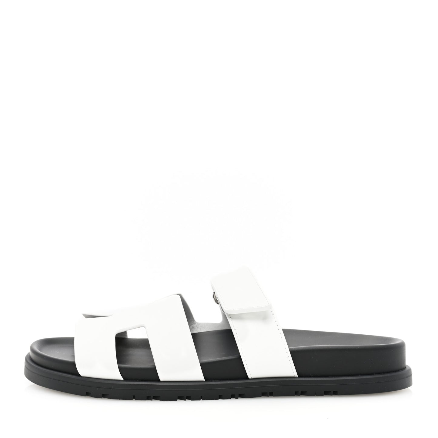 Calfskin Womens Chypre Sandals 39 White