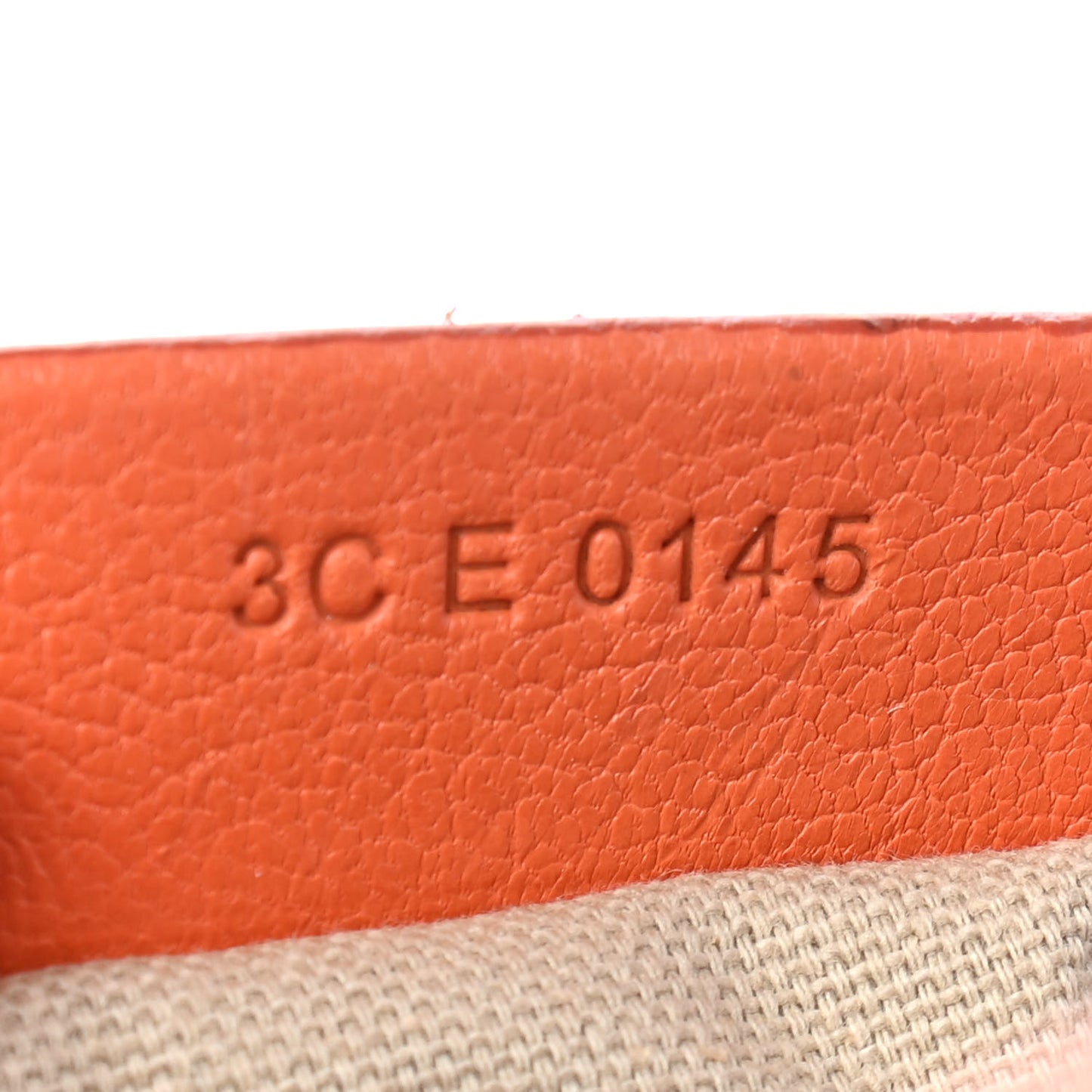 Sugar Goatskin Mini Antigona Orange