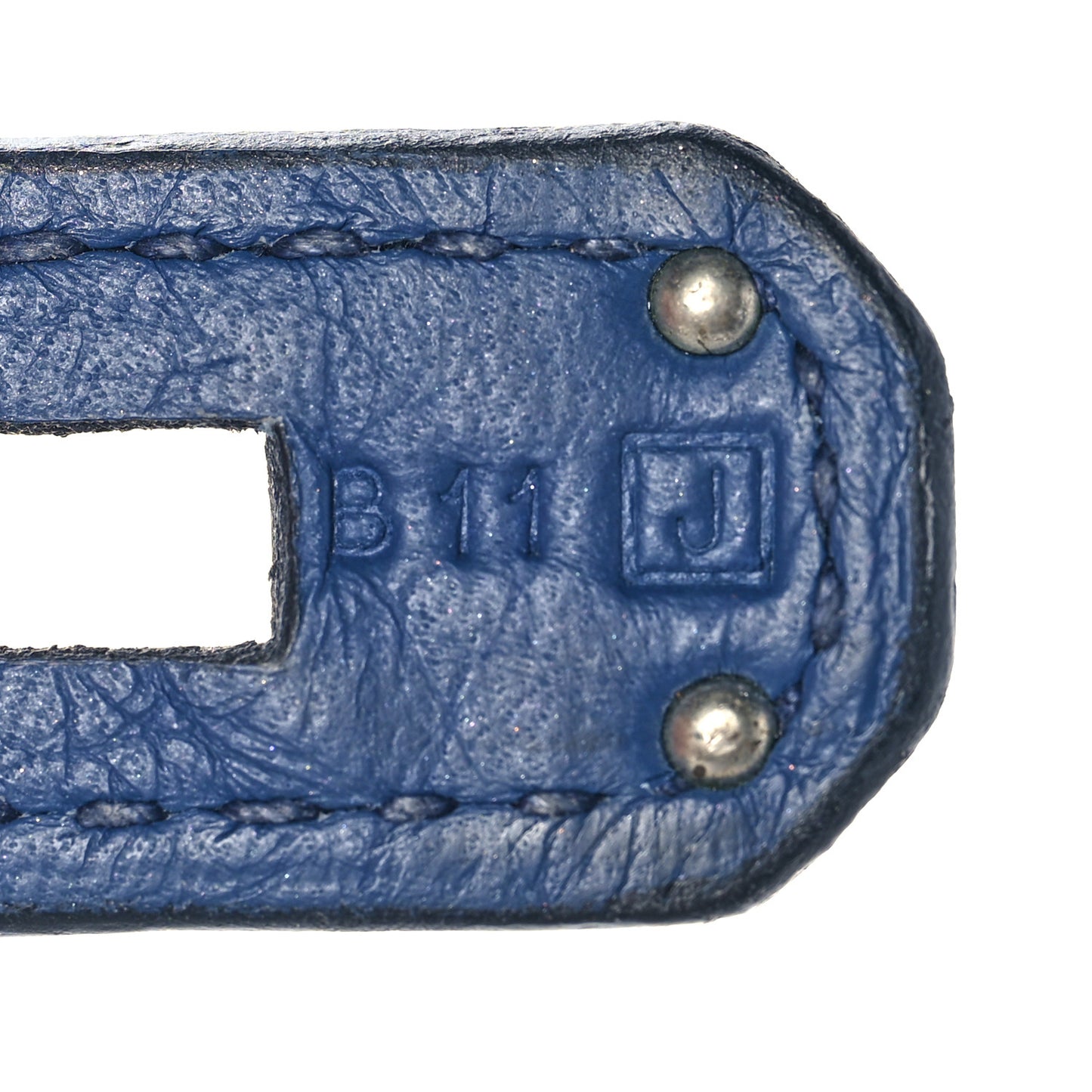 Taurillon Clemence Birkin 35 Bleu Brighton