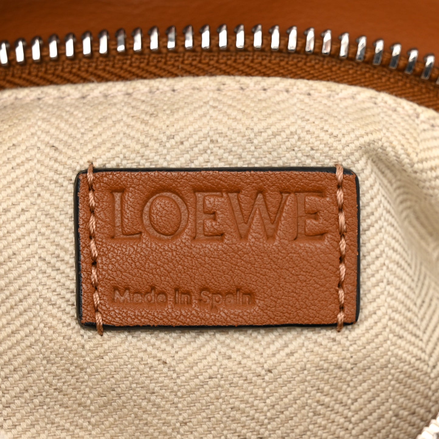 Calfskin Small Puzzle Bag Tan